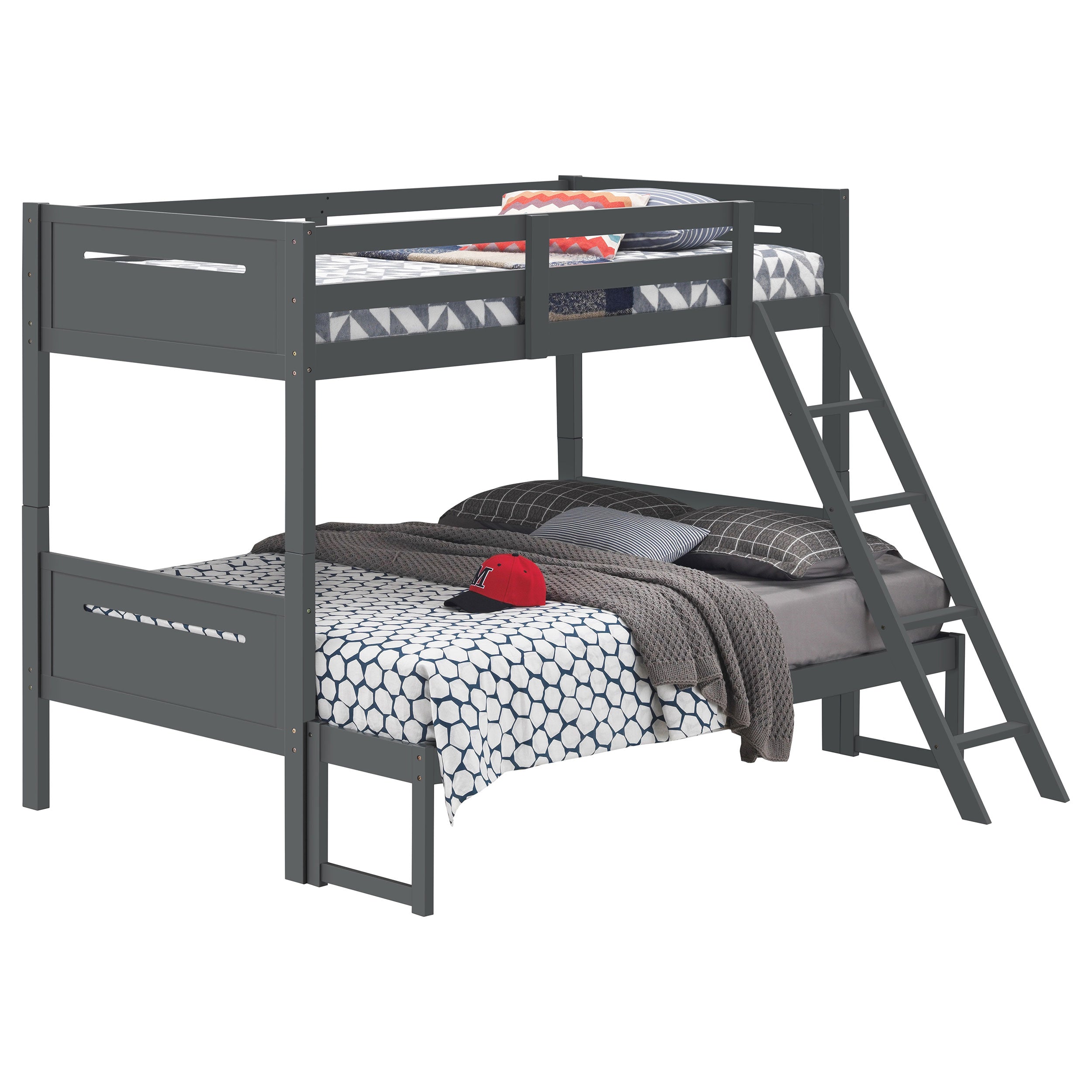 Littleton Wood  Over  Bunk Bed Black