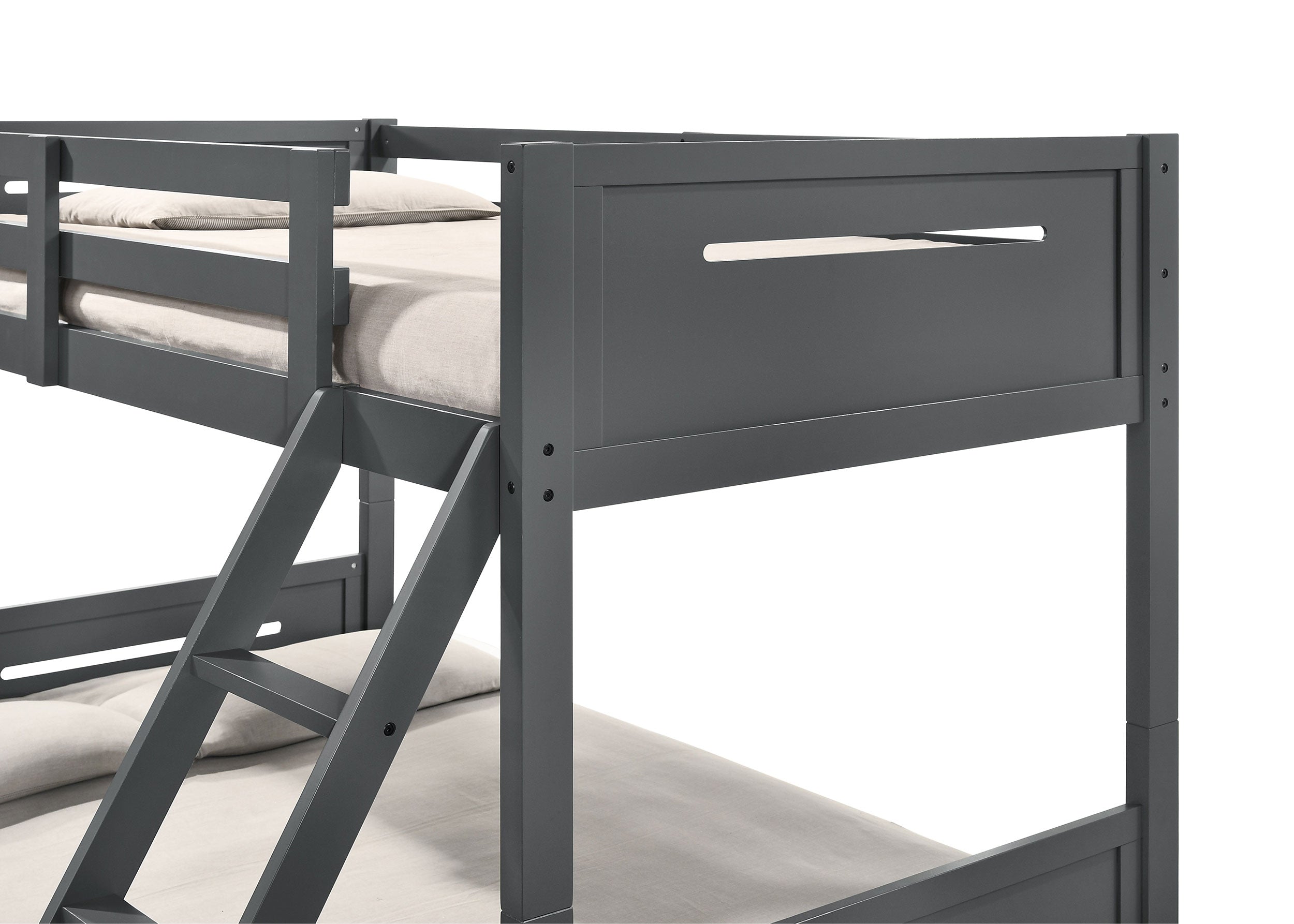 Littleton Wood  Over  Bunk Bed Black