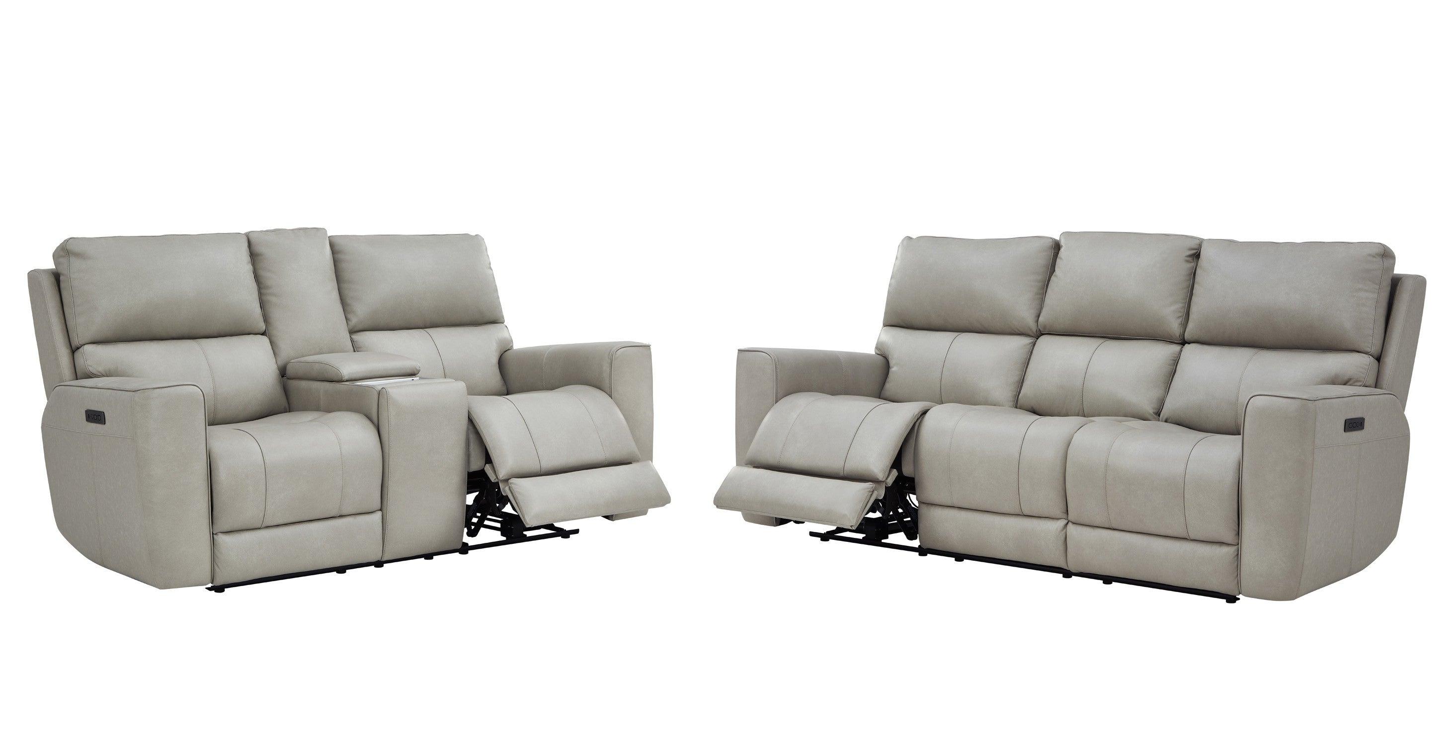 Laredo Cement Power Reclining Loveseat P2