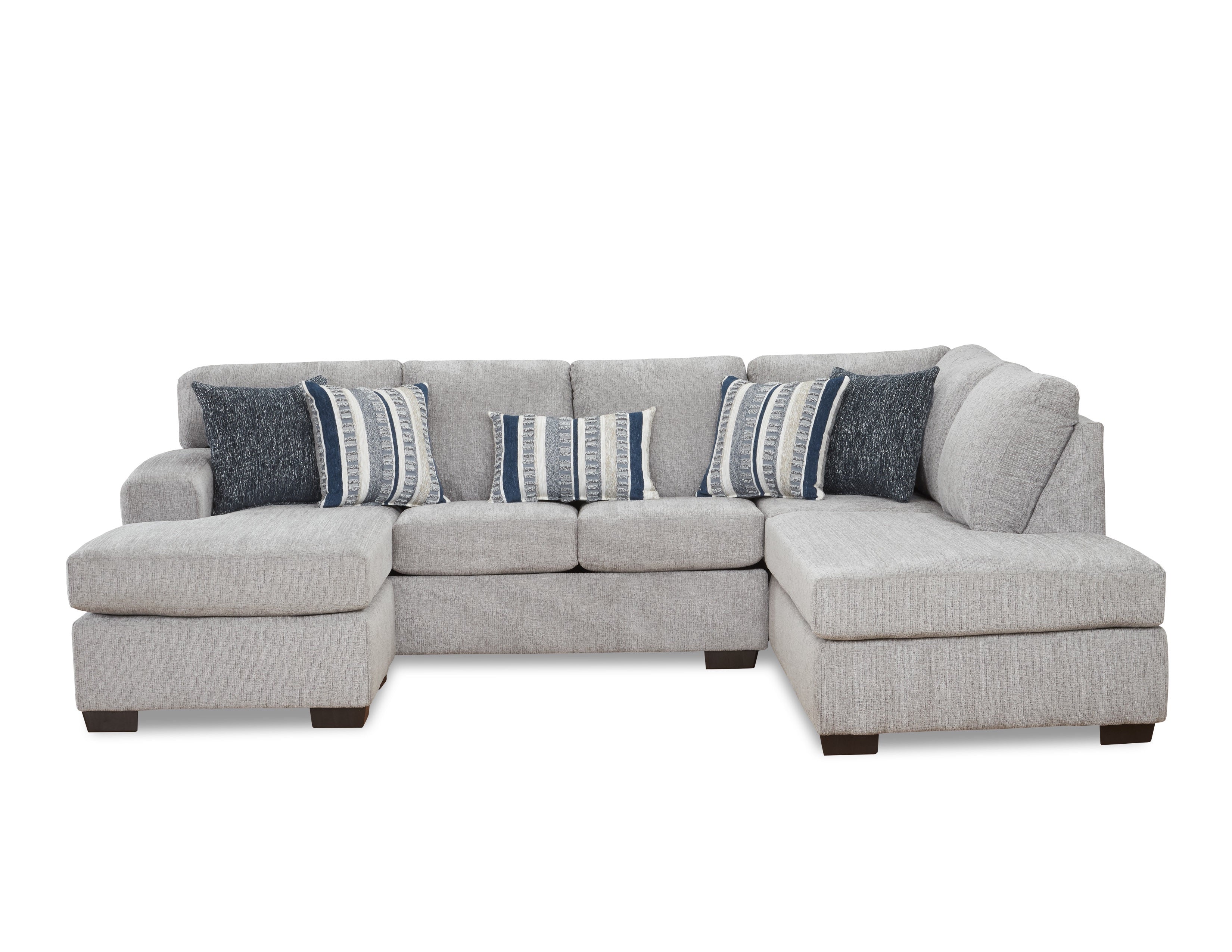 Sectional Sofa With Two Chaise Lounges