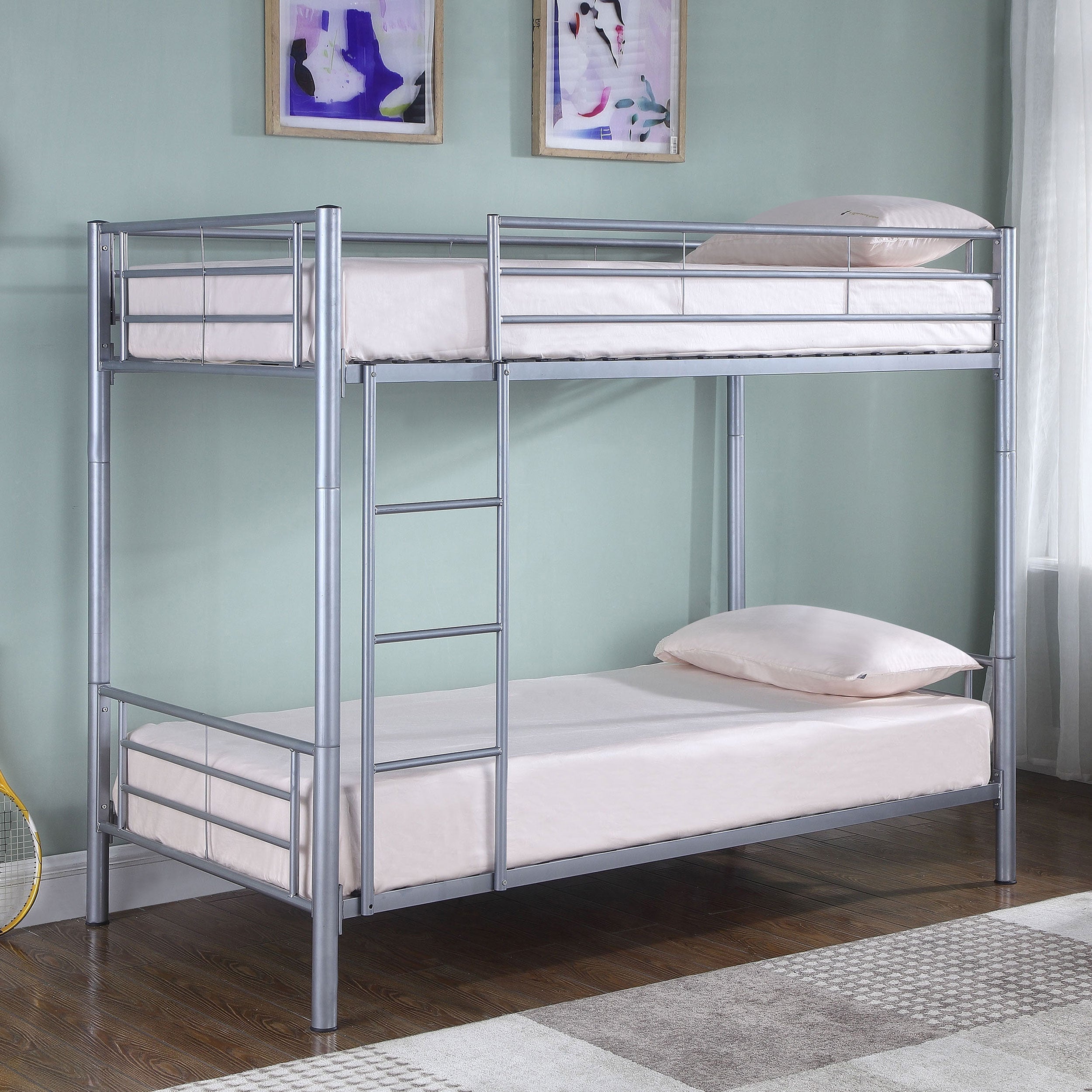 Hayward Metal  Over  Bunk Bed Black