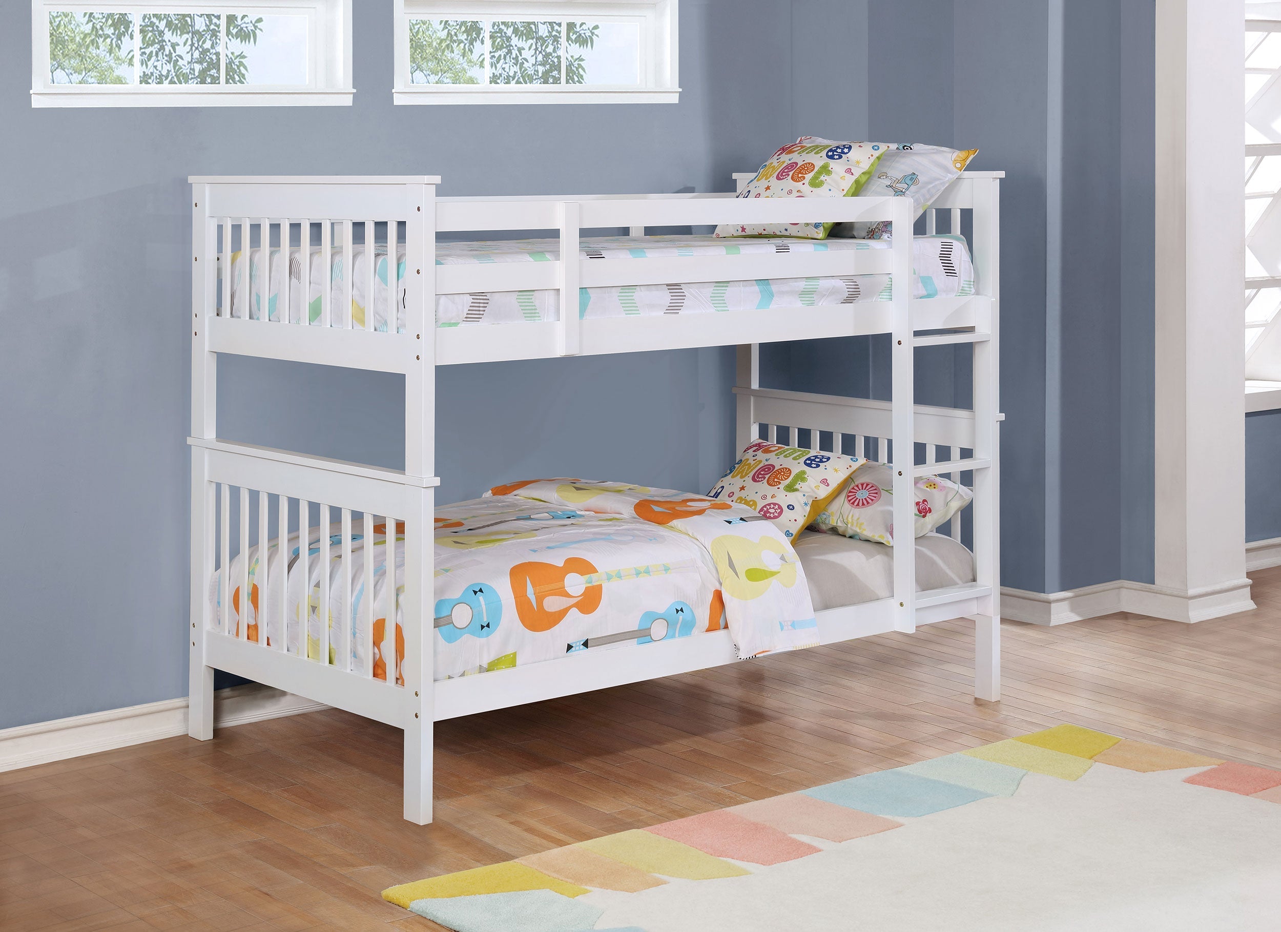 Chapman Wood  Over  Bunk Bed White