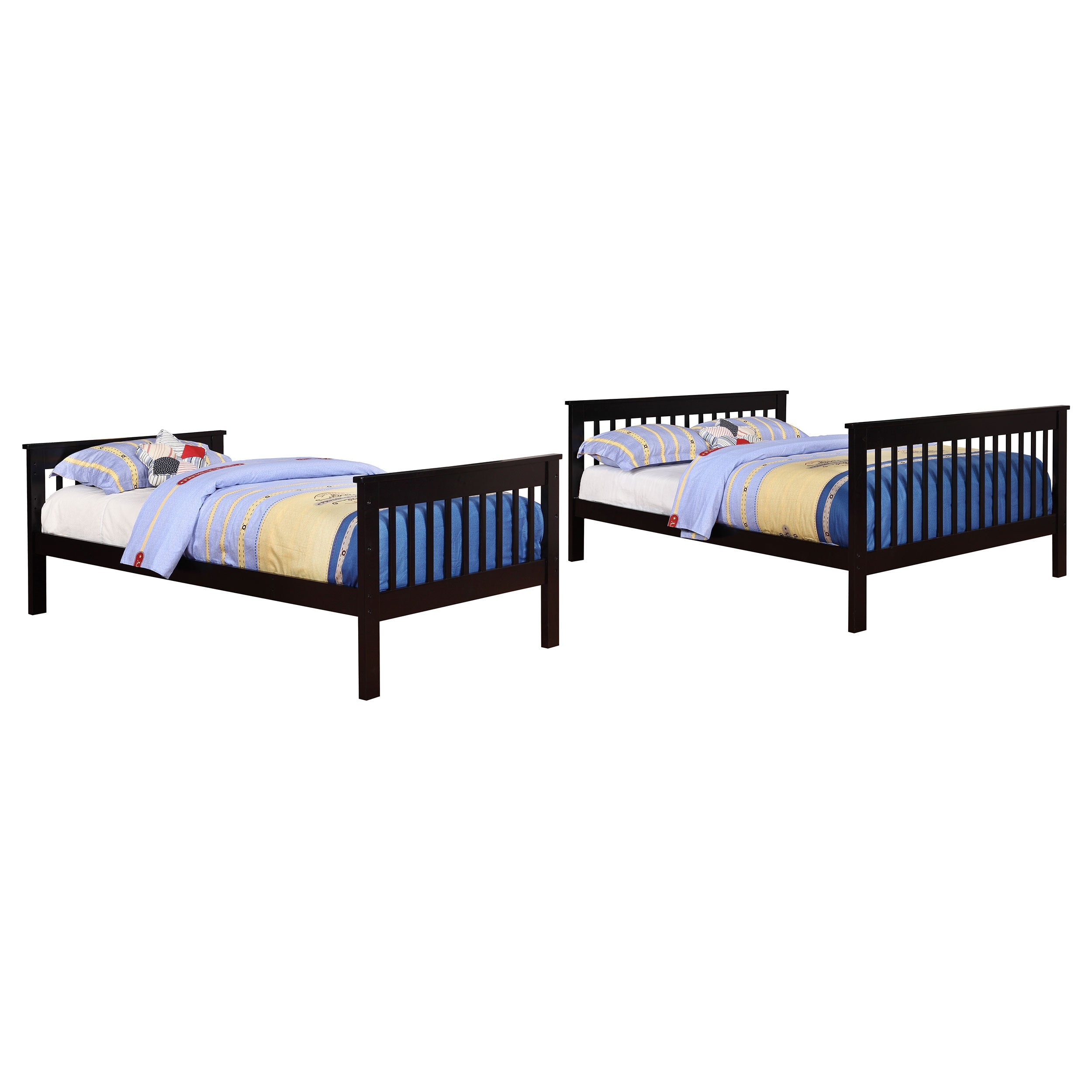 Chapman Wood  Over  Bunk Bed Black