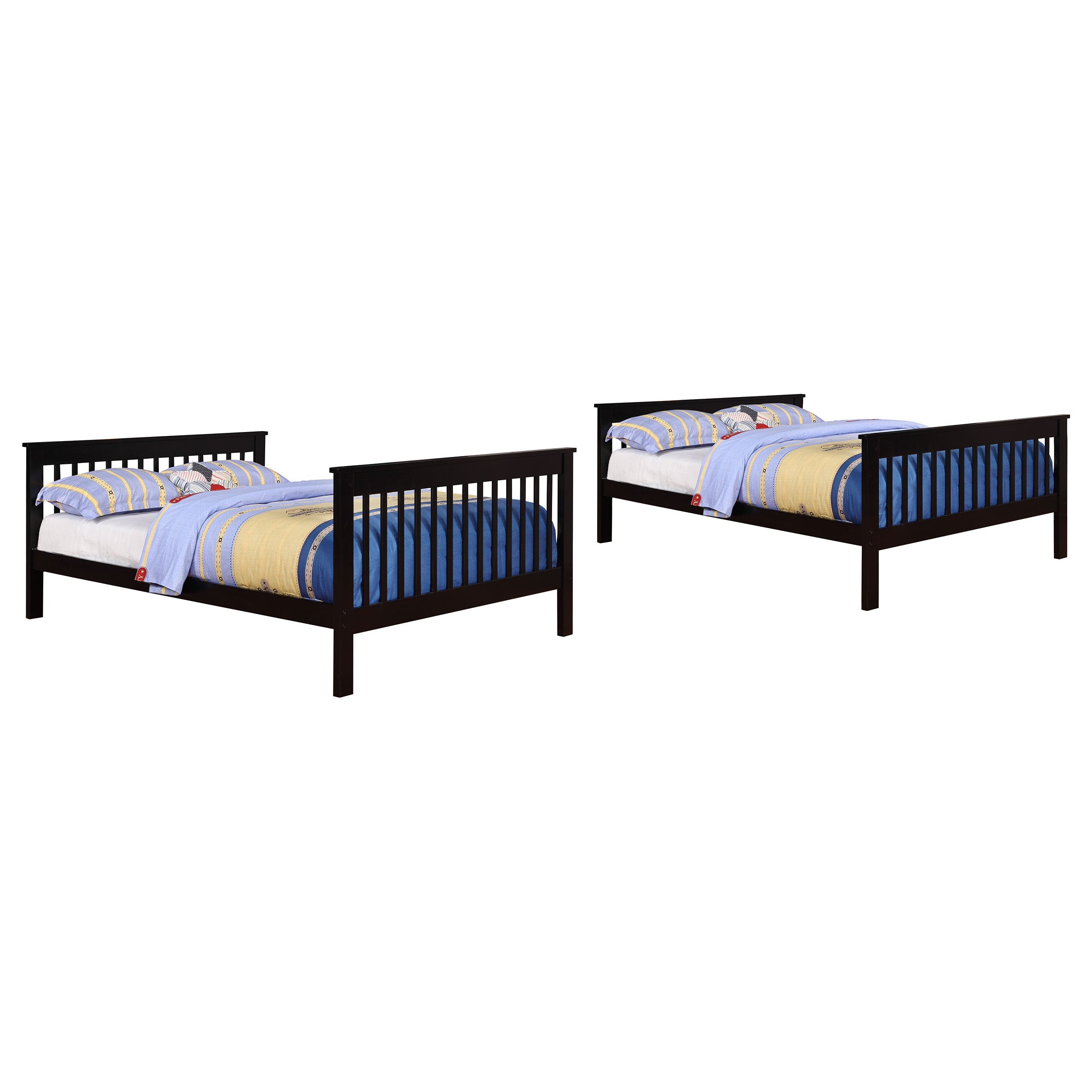Chapman Wood  Over  Bunk Bed Black