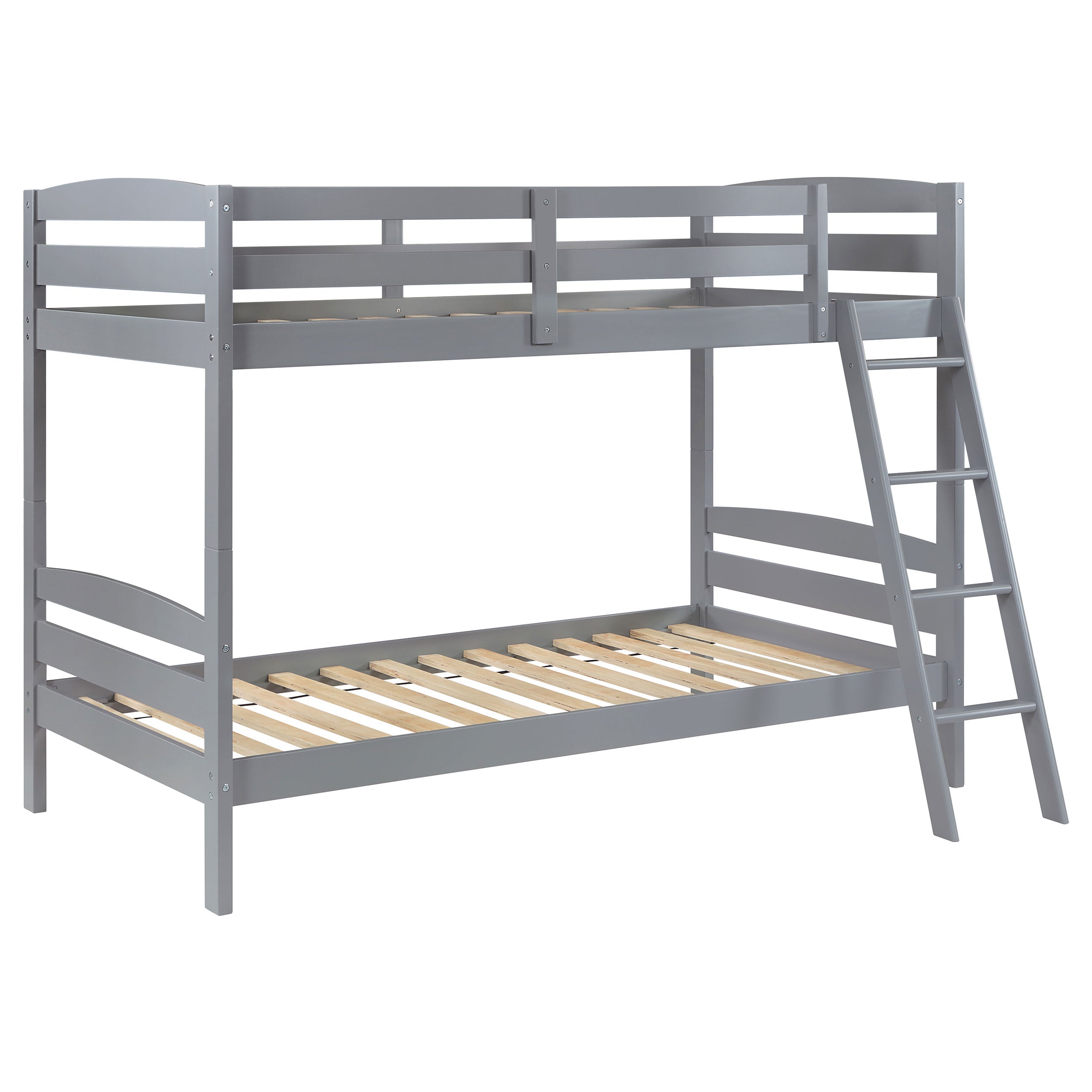 Rhea Wood  Over  Bunk Bed Grey