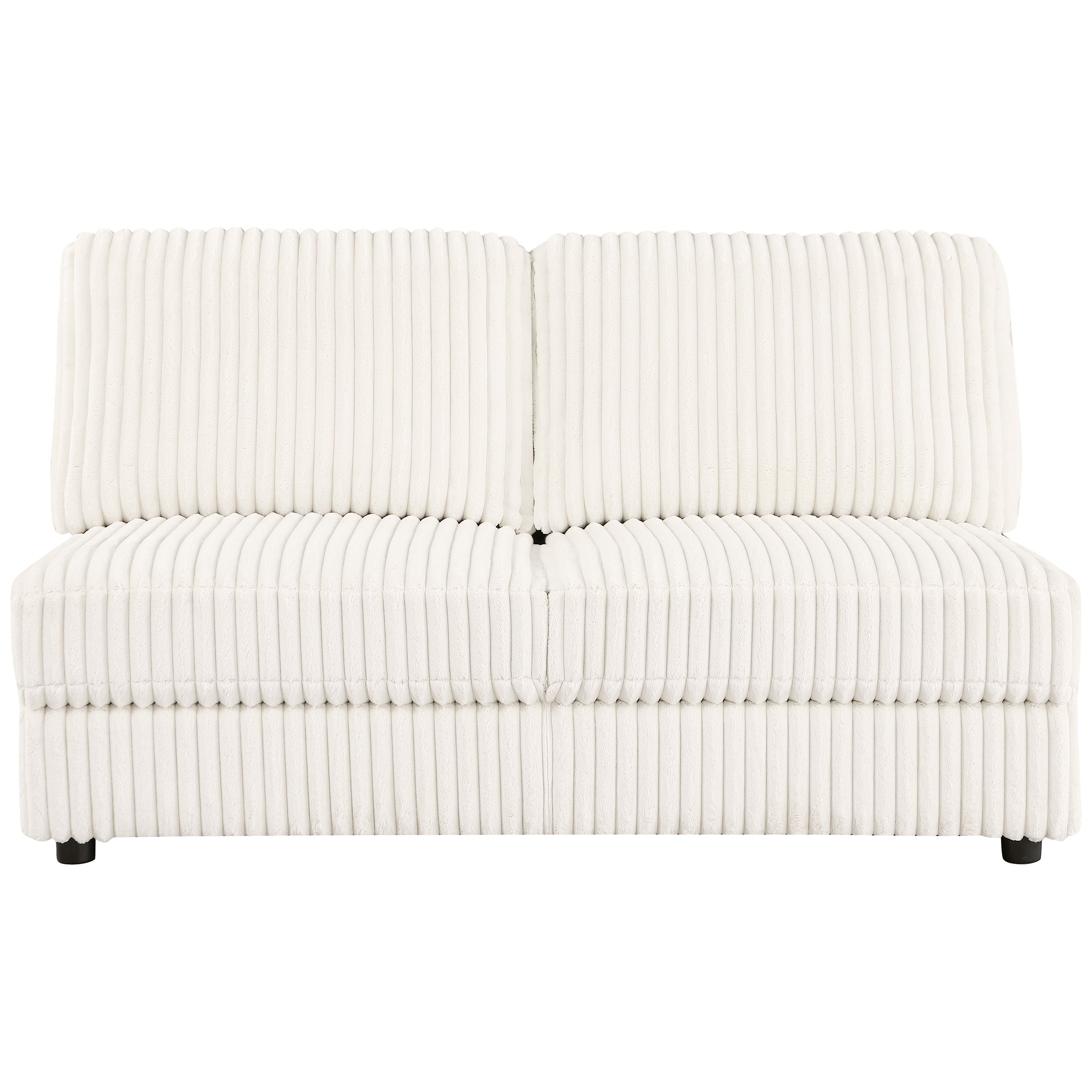 Emberson Upholstered Sectional Ivory