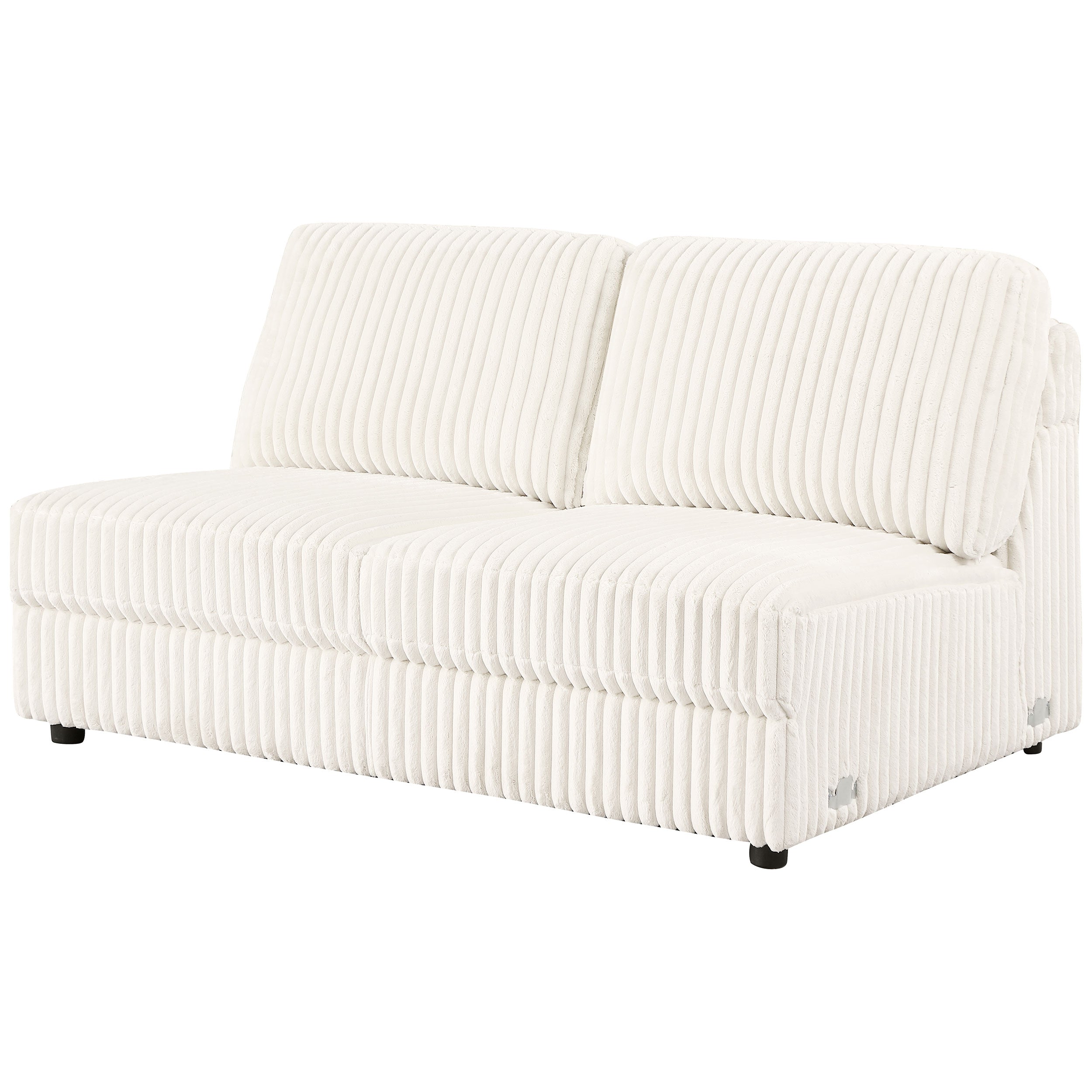 Emberson Upholstered Sectional Ivory
