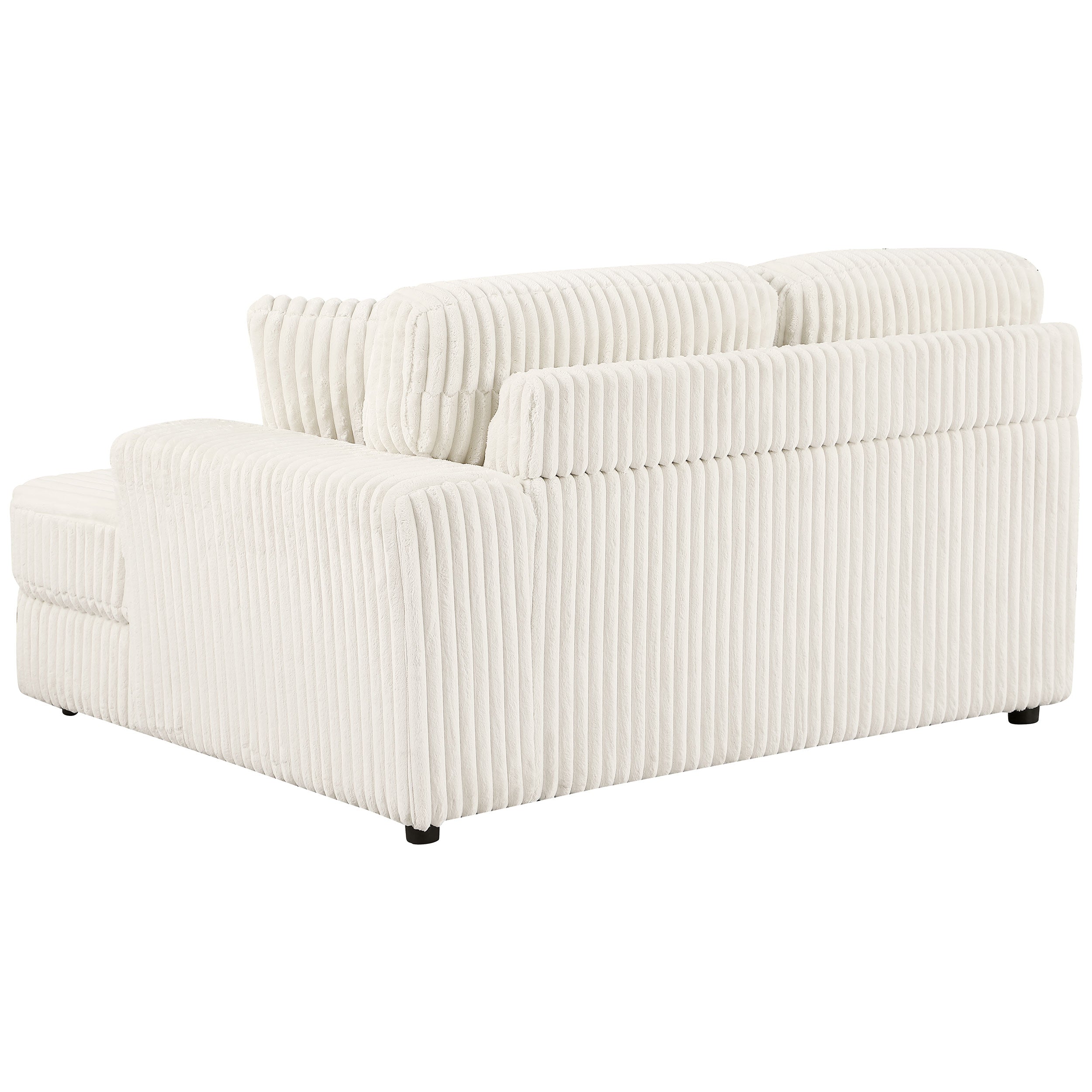 Emberson Upholstered Sectional Ivory