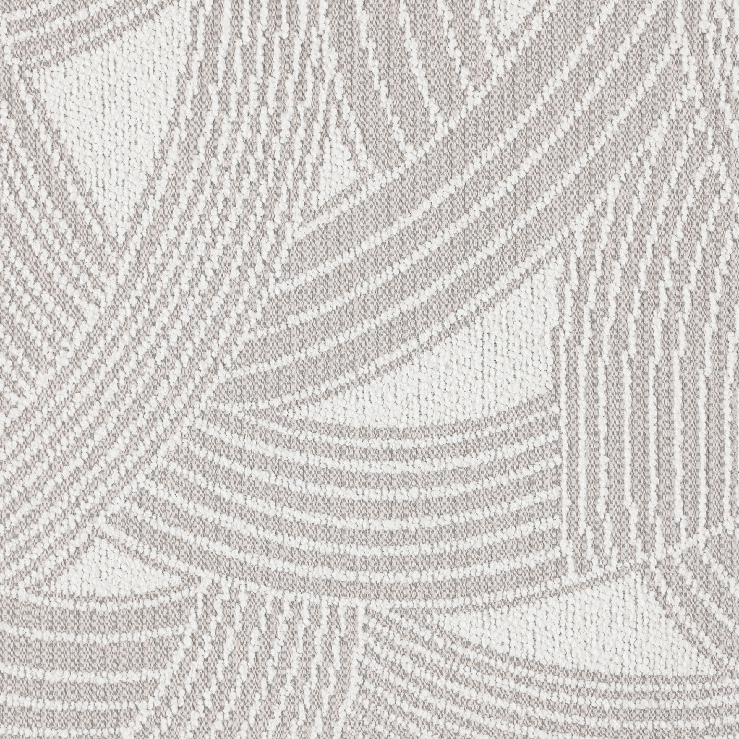 Jeanette Fabric Upholstered Round Arm Sofa Set Beige