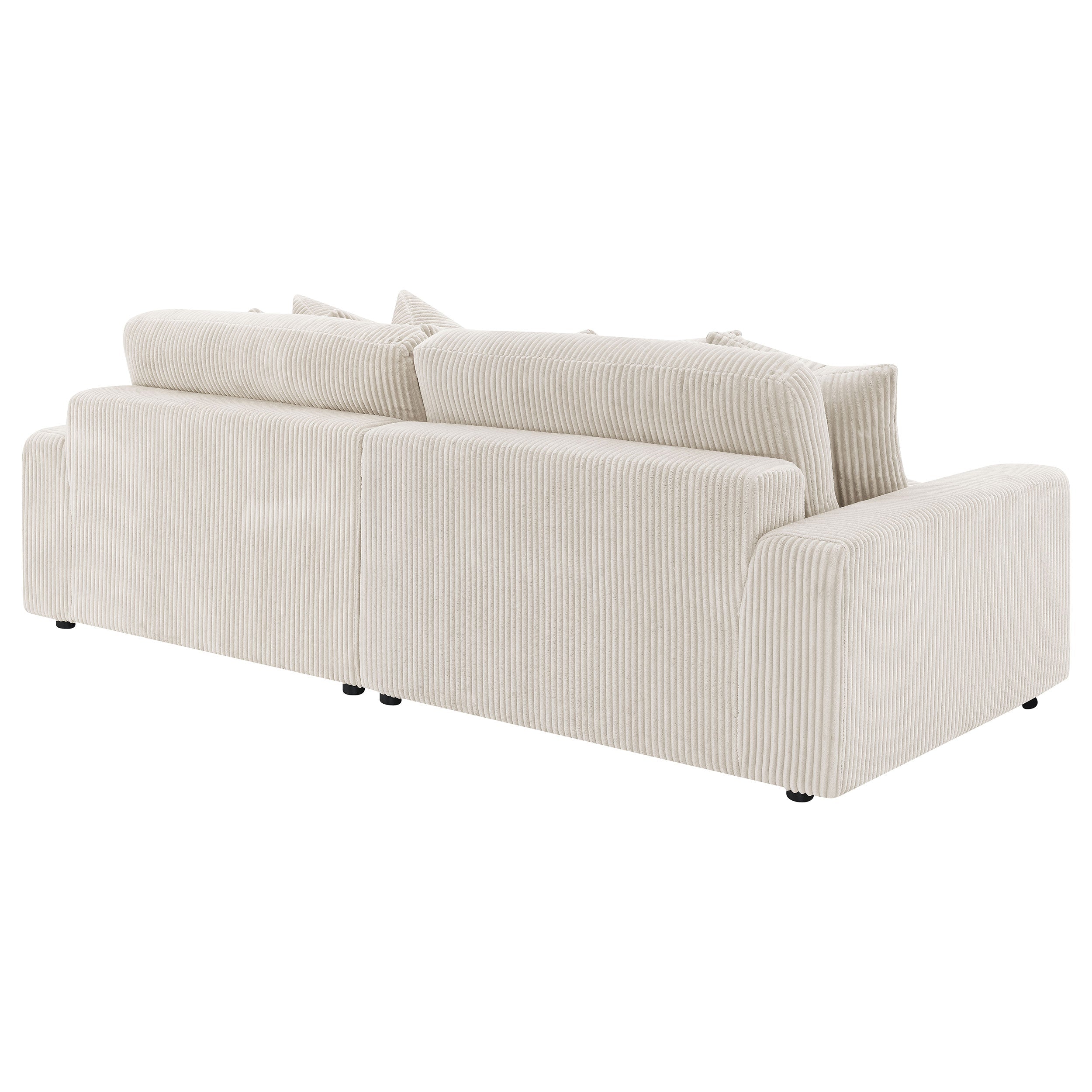 Blaine Upholstered Reversible Chaise Sectional Sofa Fog