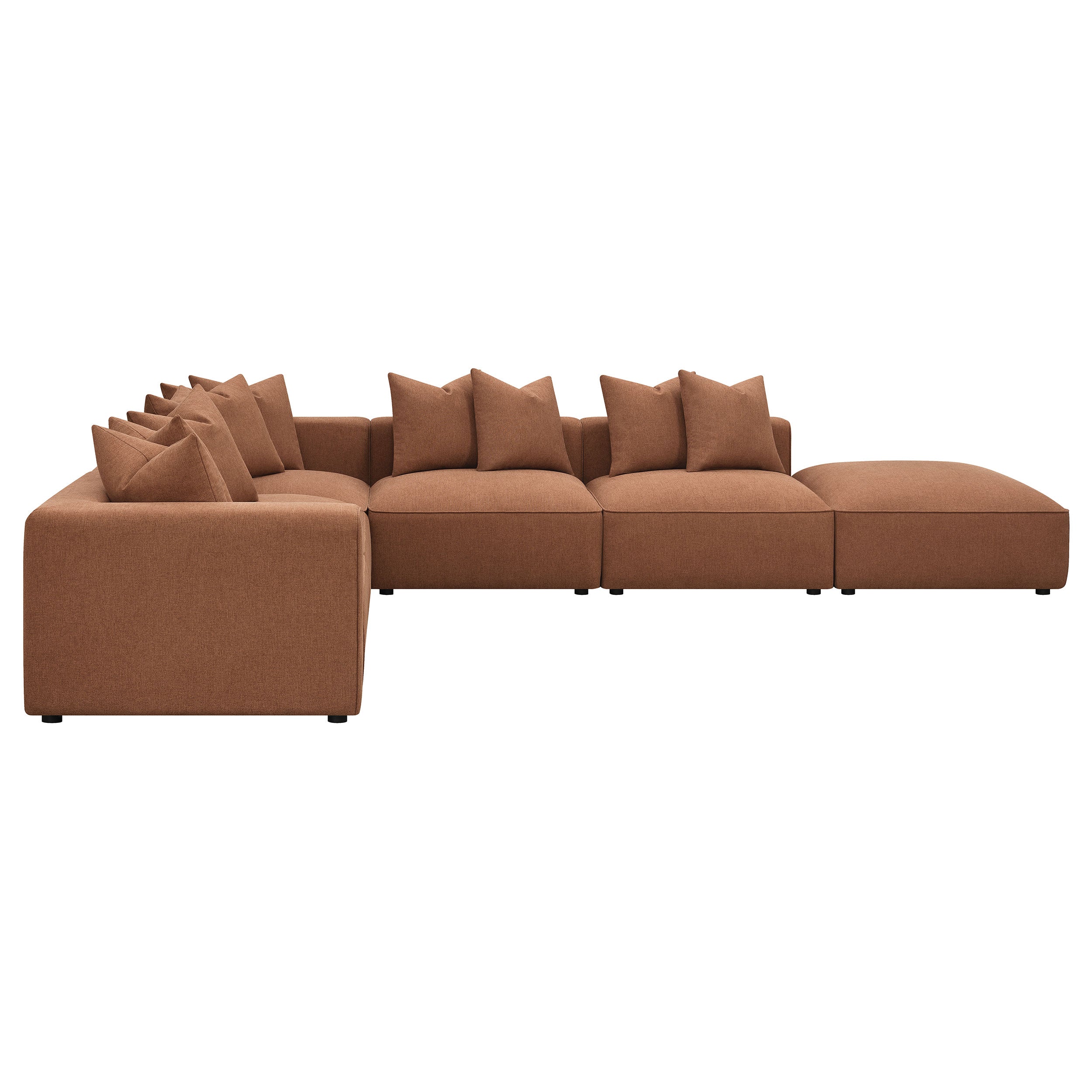 Jennifer  Upholstered Modular Sectional Grey