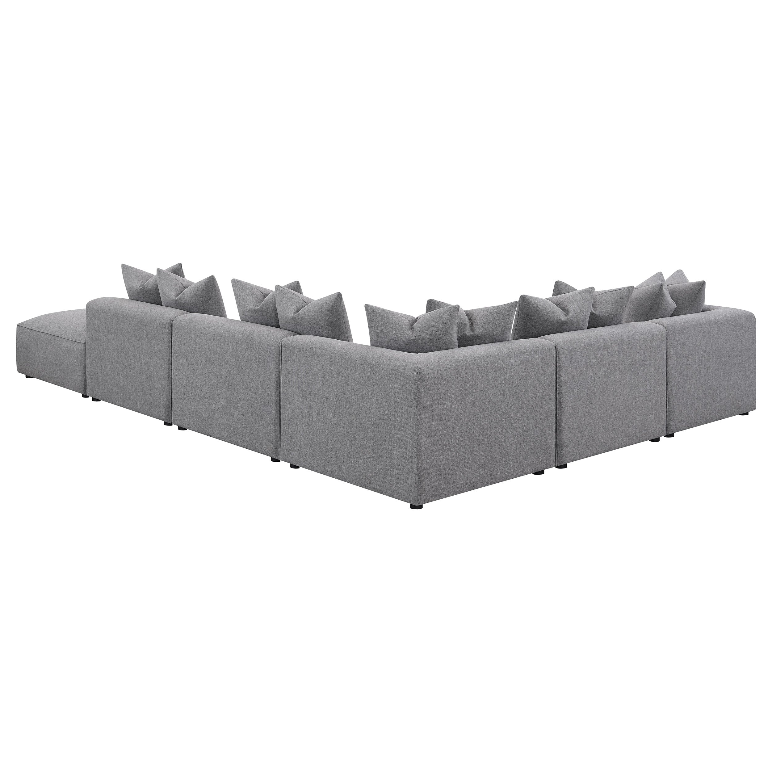Jennifer  Upholstered Modular Sectional Grey