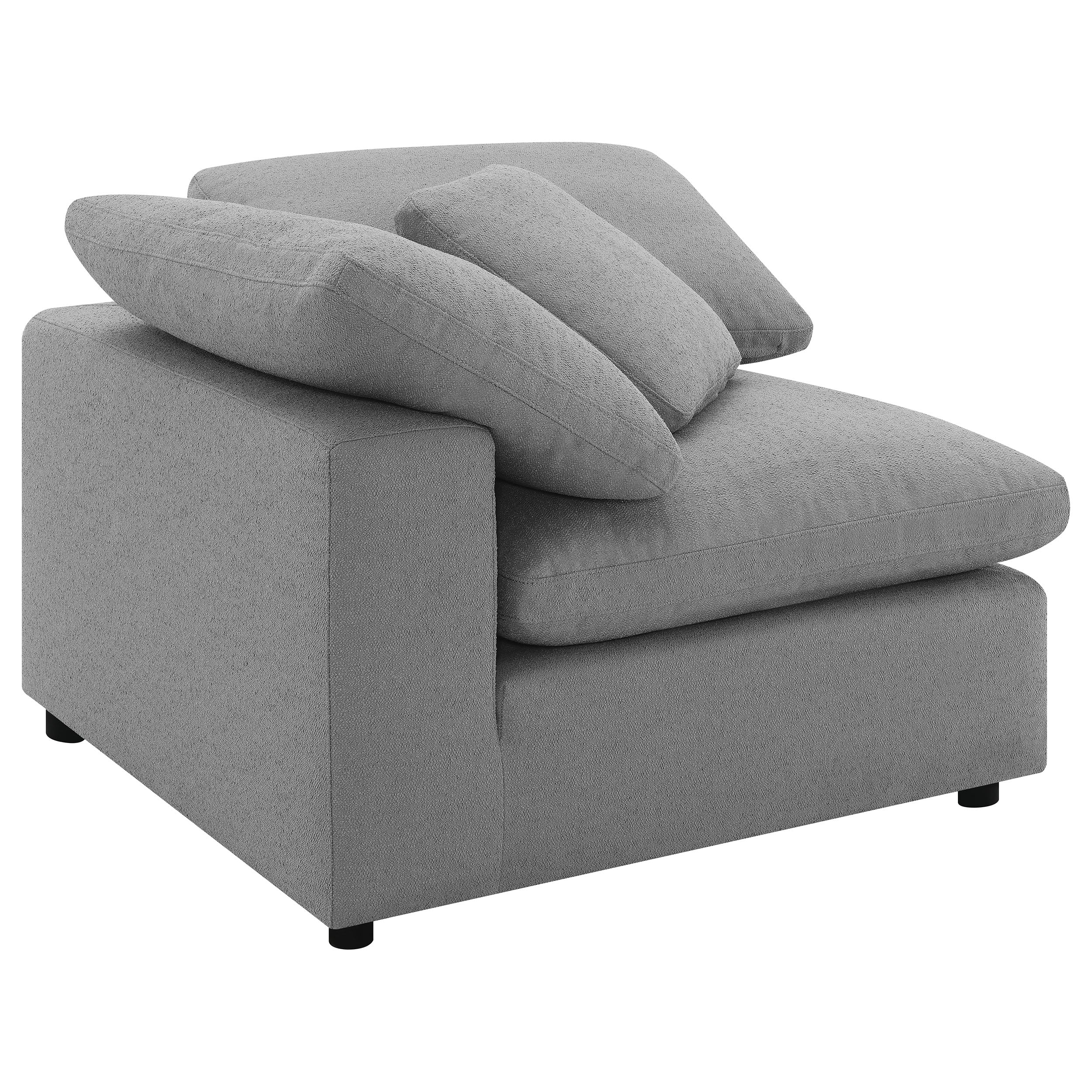 Raleigh Boucle Upholstered Corner Chair