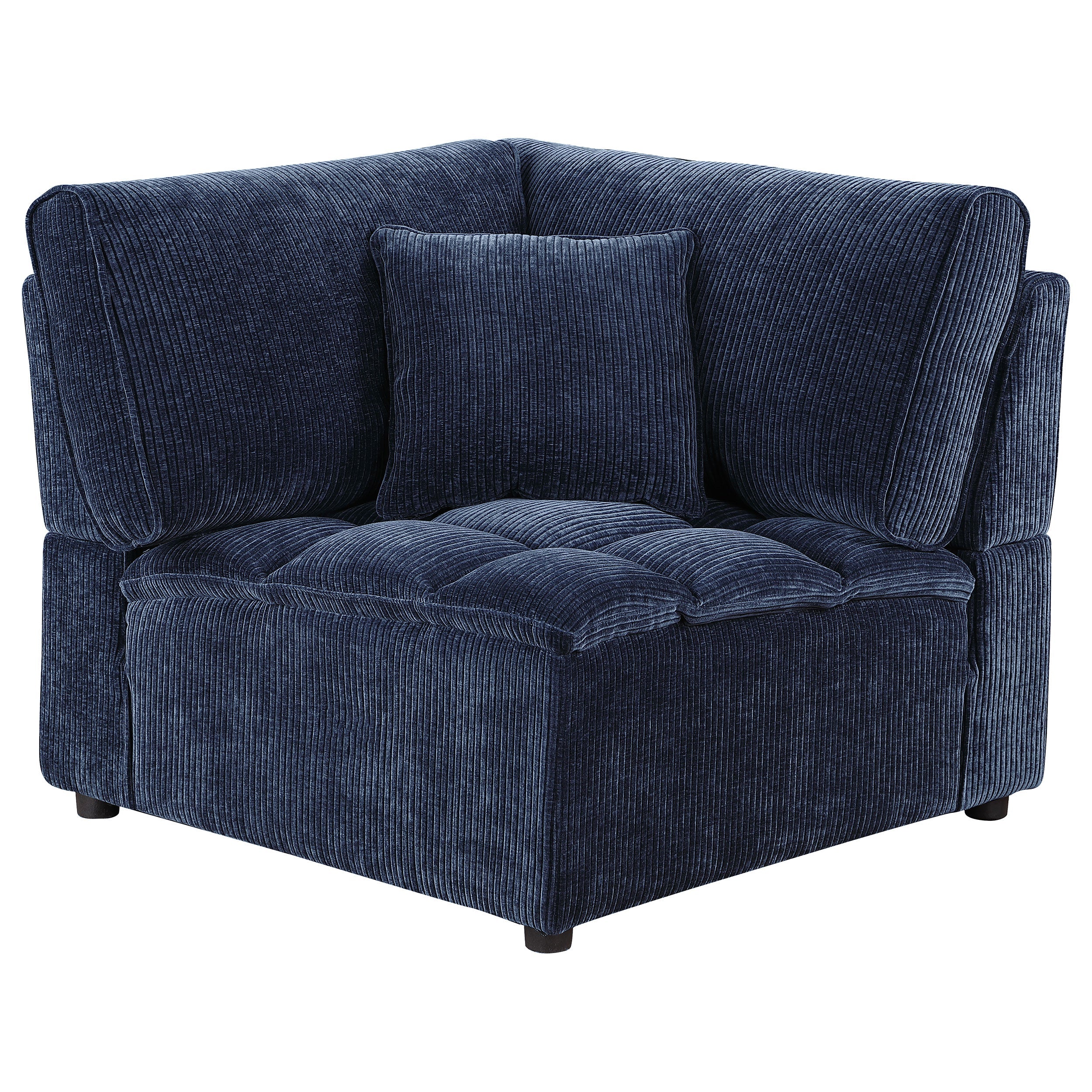 Atlantic Upholstered Modular Sectional Sofa Blue