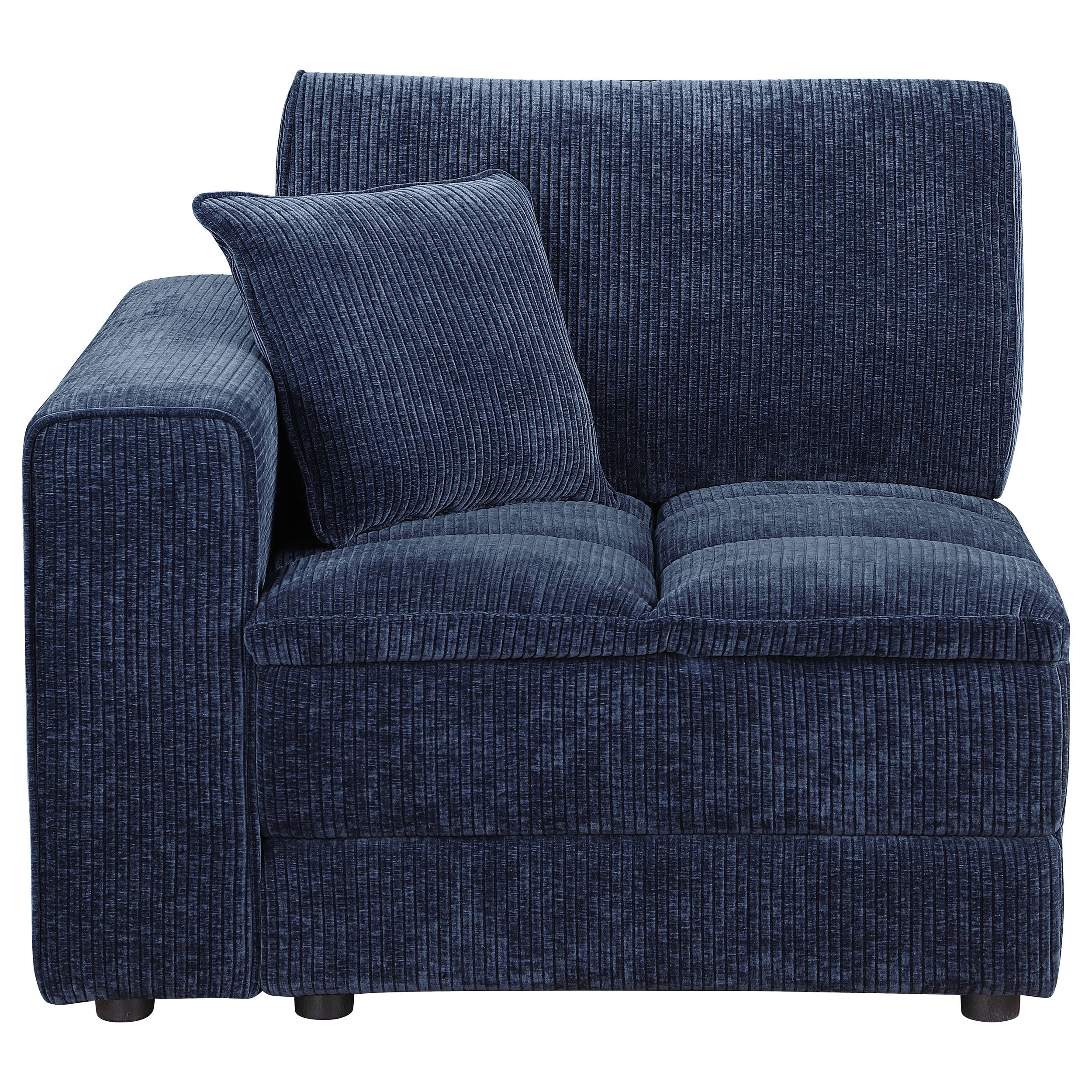 Atlantic 6-piece Upholstered Modular Sectional Sofa Blue