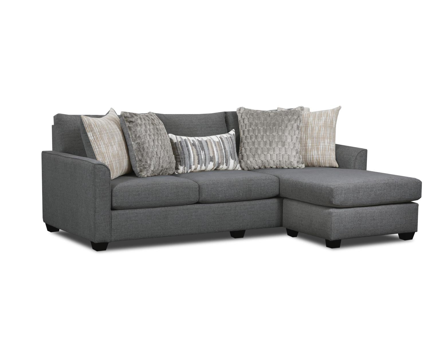 Irving Sofa Chaise with a Drop Down Table