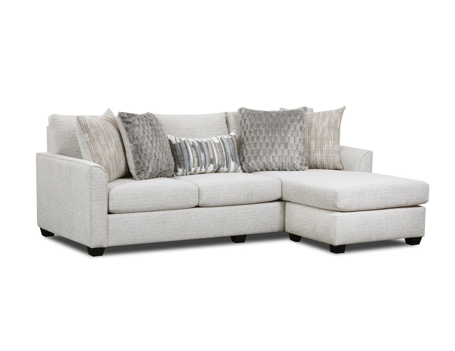 Irving Sofa Chaise with a Drop Down Table