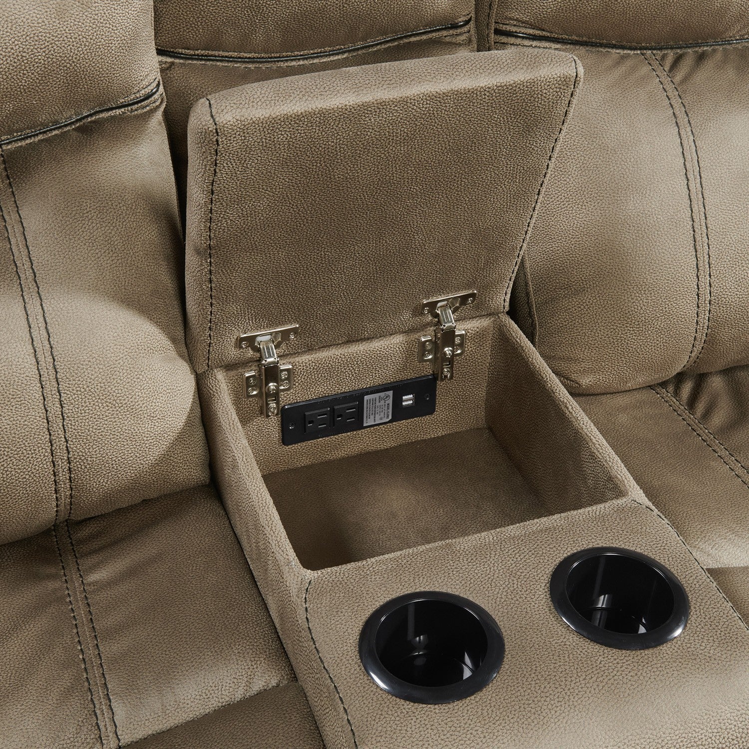 Sorrento Manual Reclining Sofa and Loveseat Set