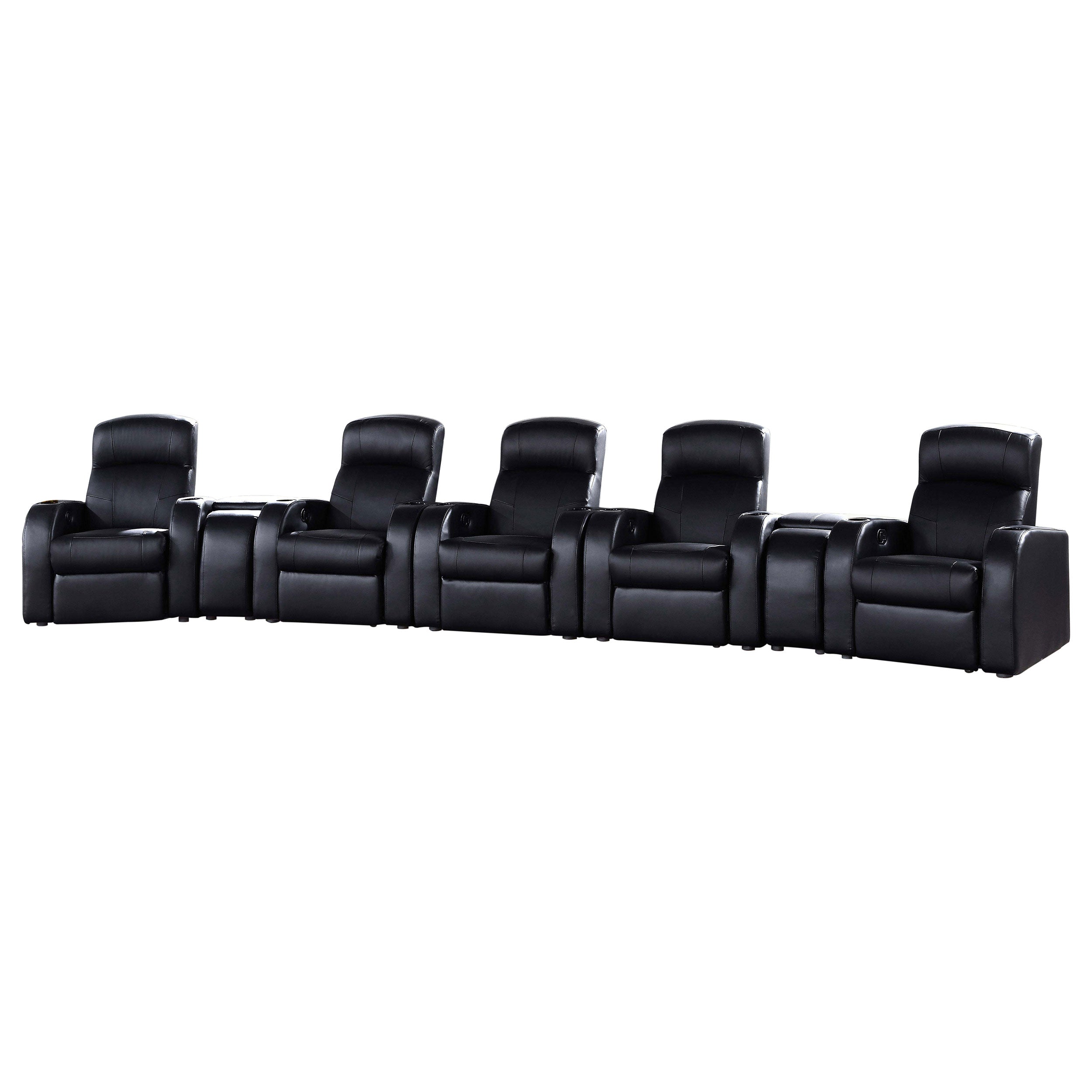 Cyrus  Upholstered Home Theater Seating