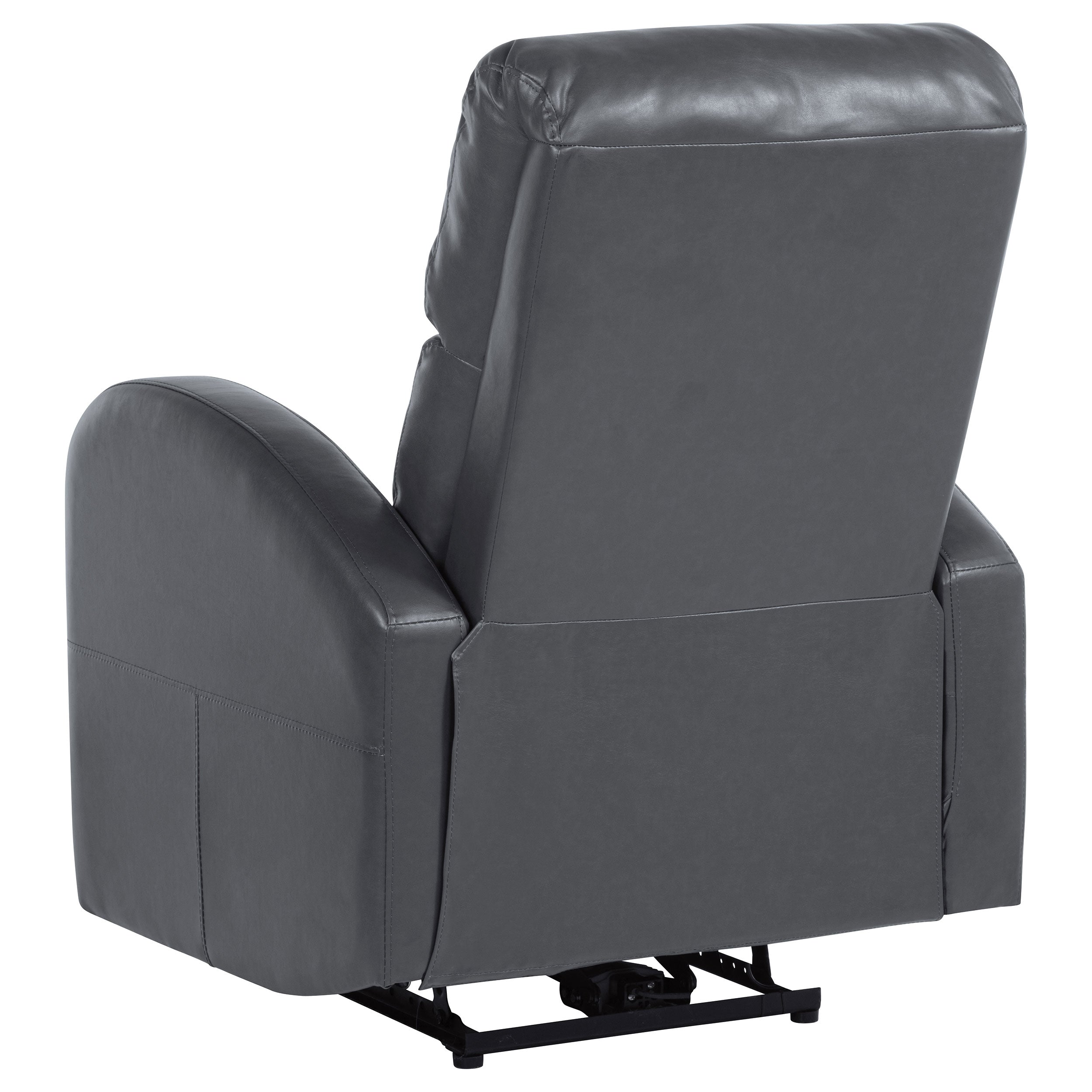 Grant Upholstered Power Recliner Chair Brown