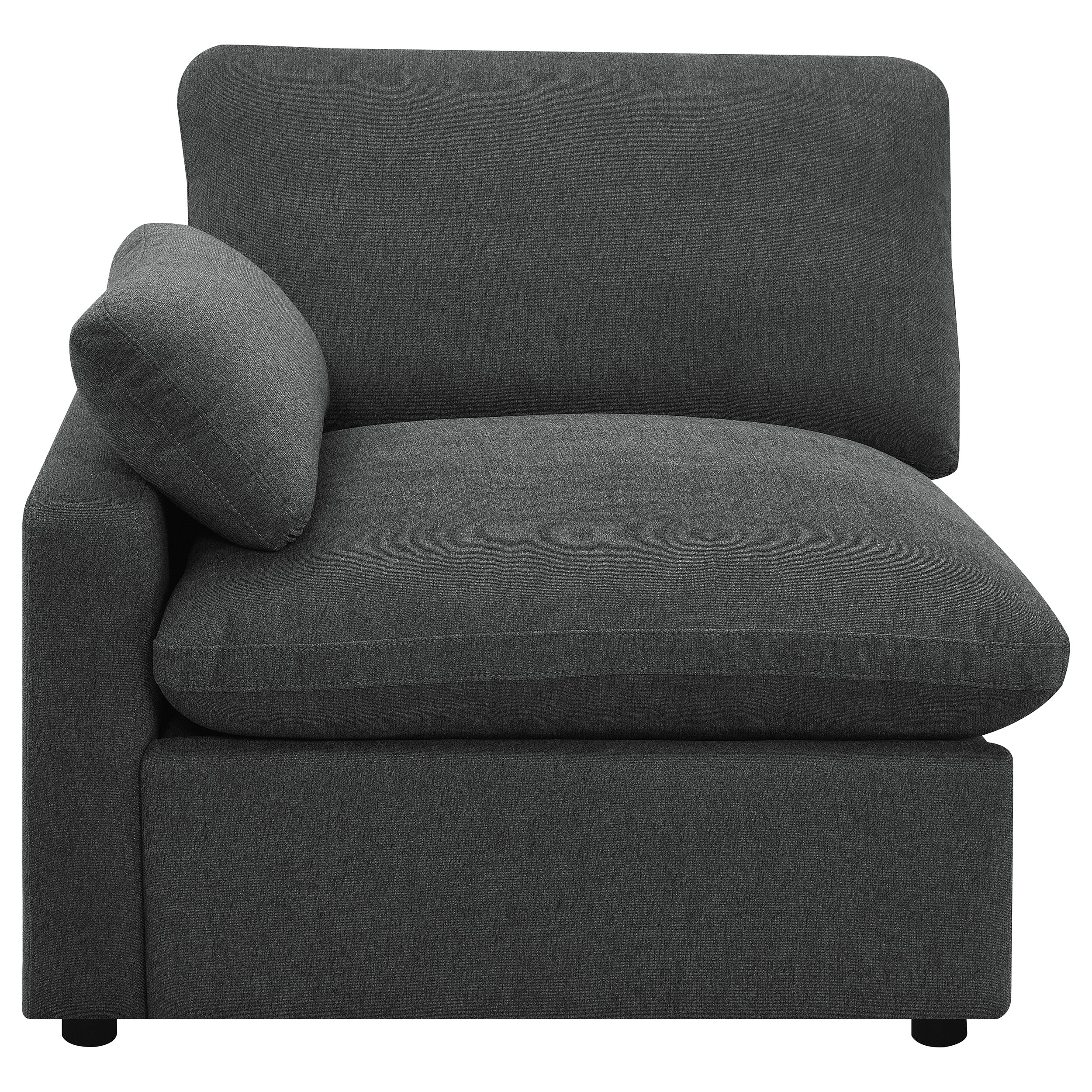 Collins Modular Power Armless Recliner Dark Grey