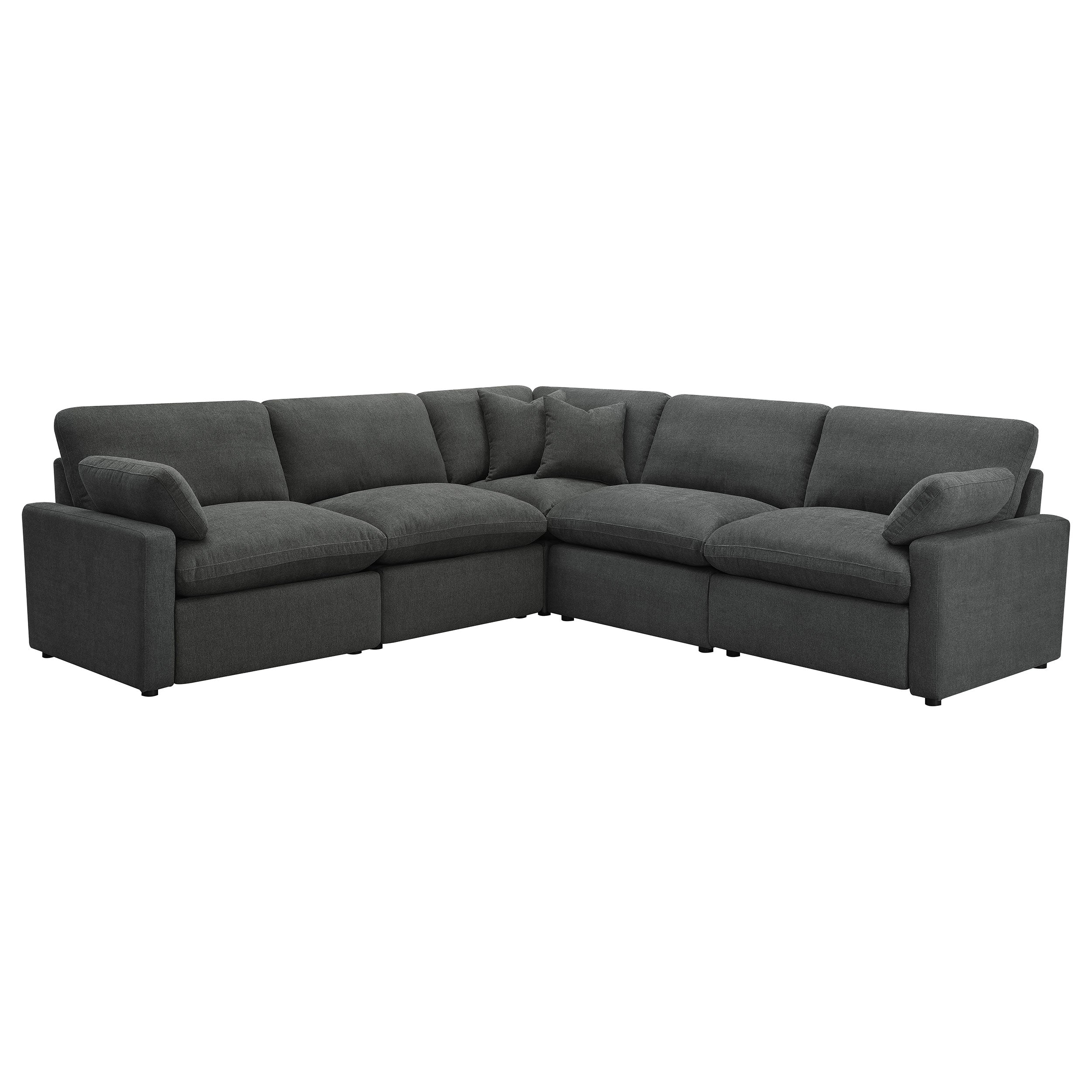 Collins  Modular Power Reclining Sectional Dark Grey
