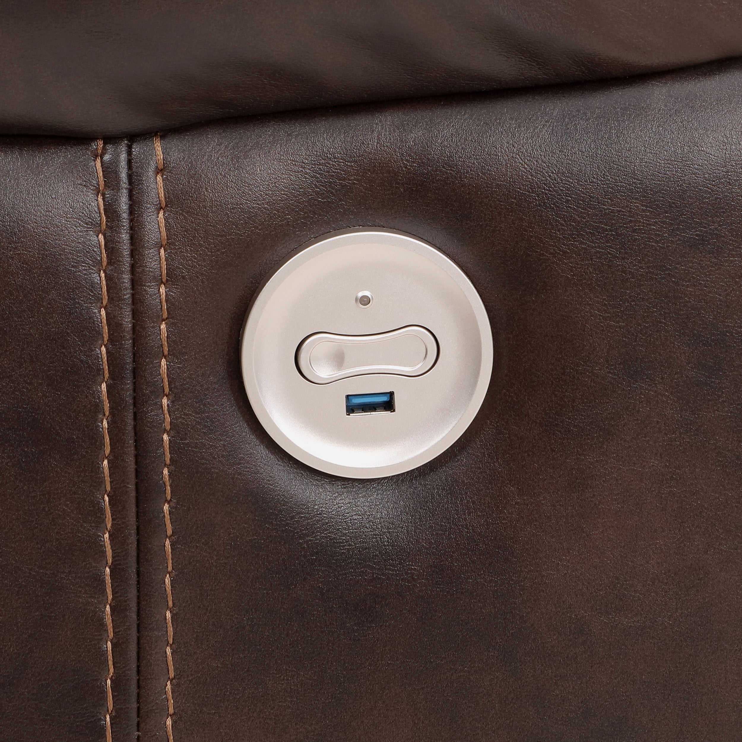 Sycamore Upholstered Power Reclining Sectional Sofa Grey