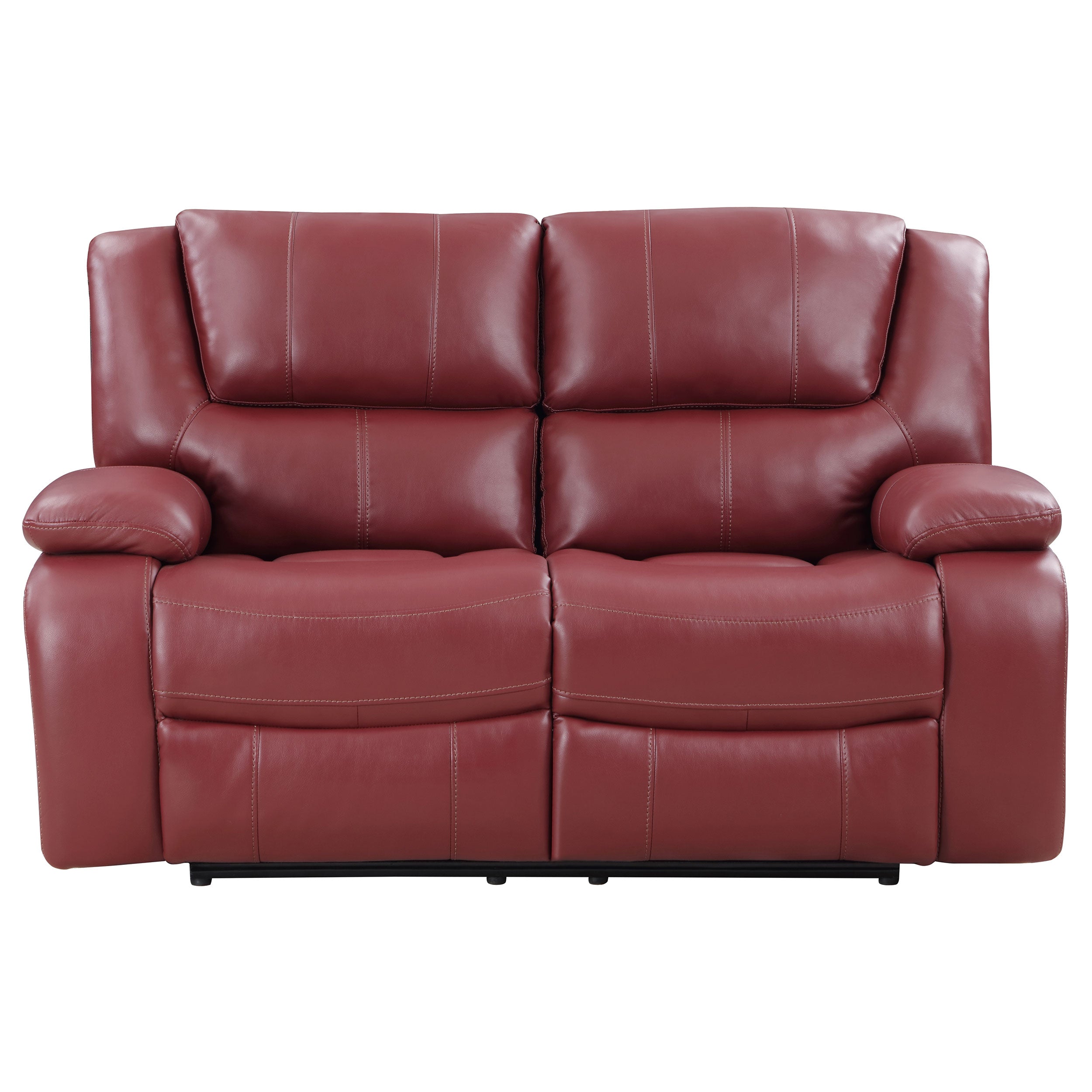 Camila  Upholstered Motion Reclining Sofa Set Black