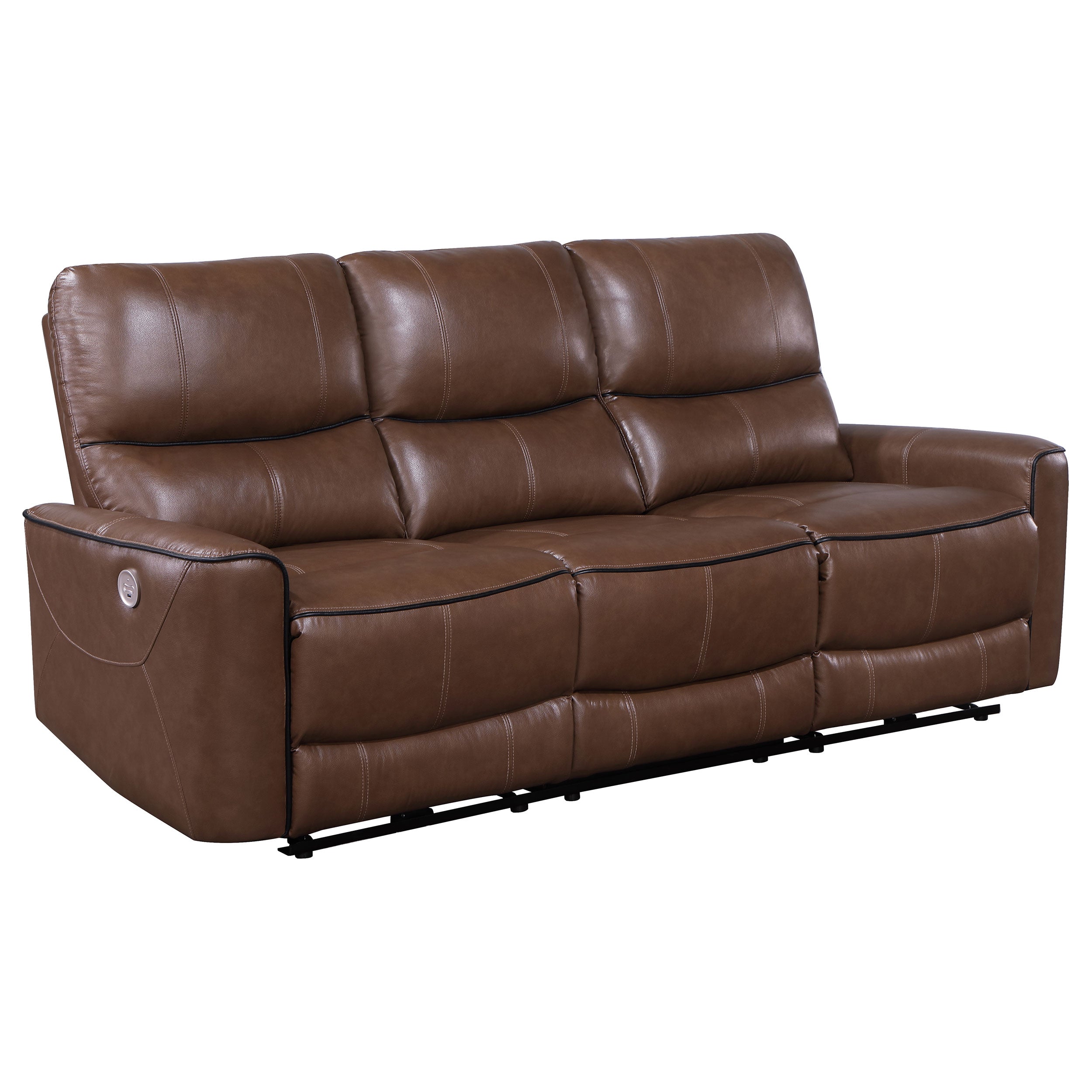 Greenfield  Power Reclining Sofa Set Dove Grey