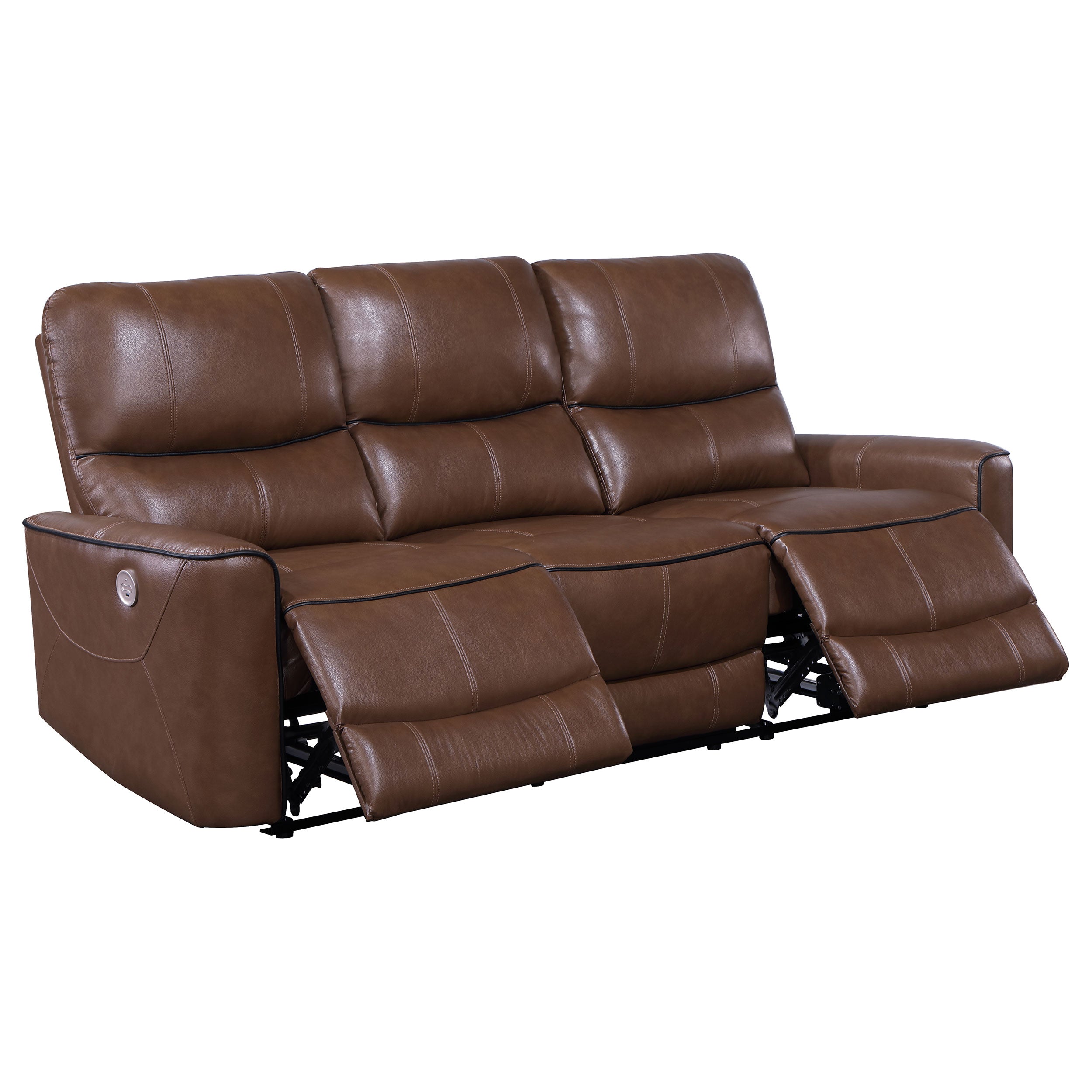 Greenfield  Power Reclining Sofa Set Dove Grey