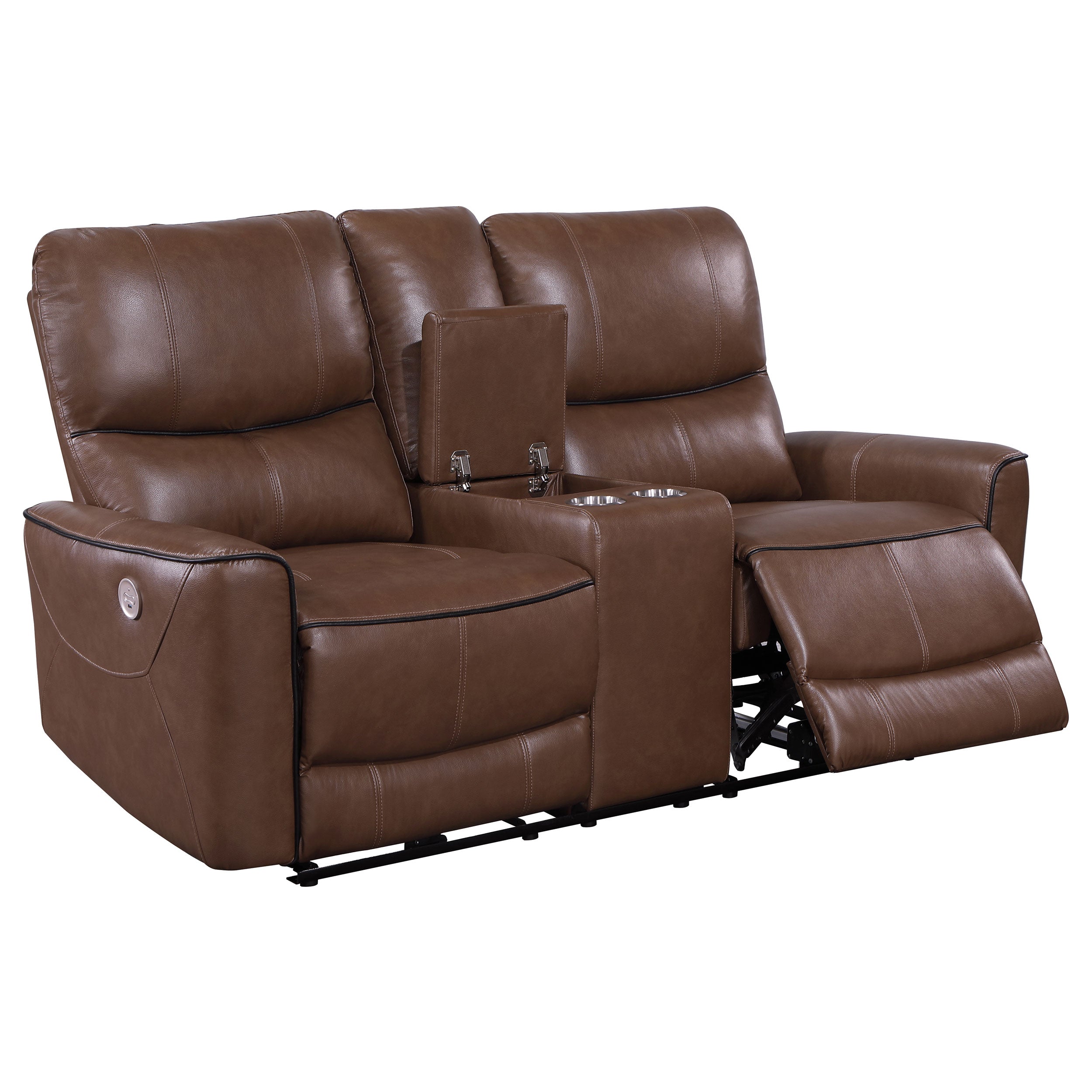 Greenfield  Power Reclining Sofa Set Dove Grey