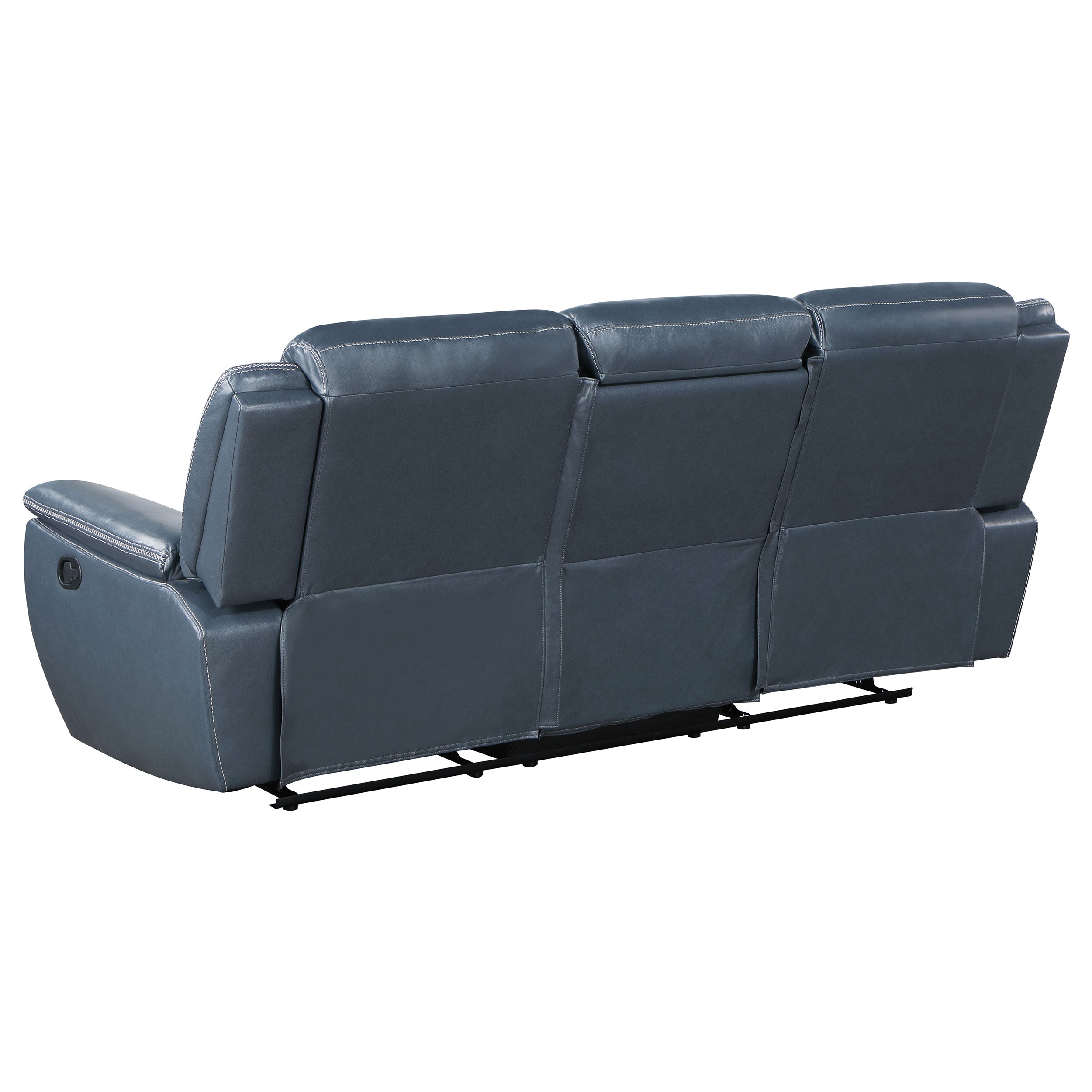 Sloane  Upholstered Reclining Sofa Set Blue