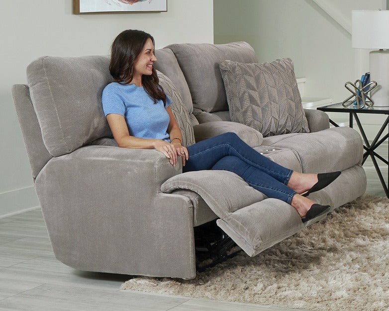 Renaldo Stone Zero Gravity Power Reclining Loveseat