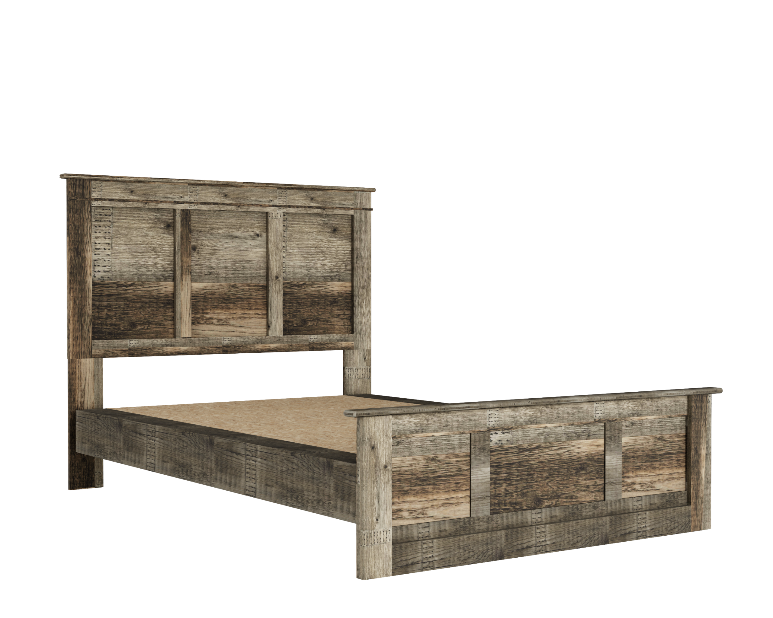 Panel Bed, Queen / King