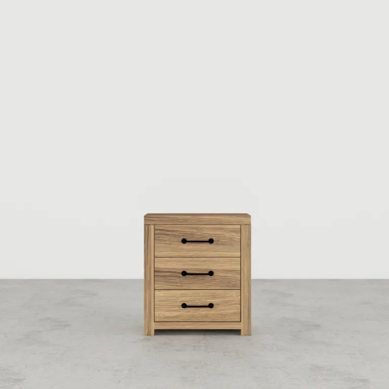 3-Drawer Nightstand