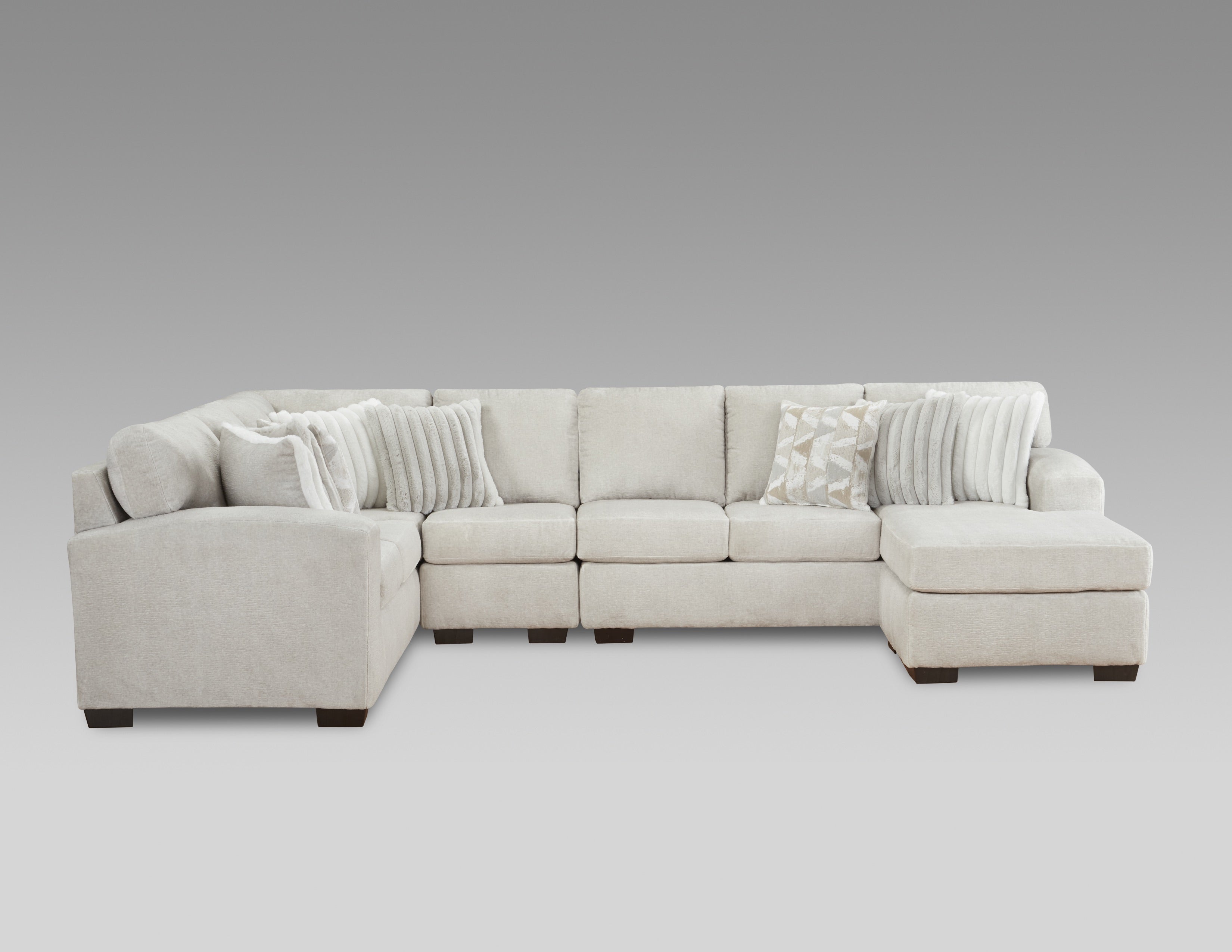 Posh Dove Sectional Sofa