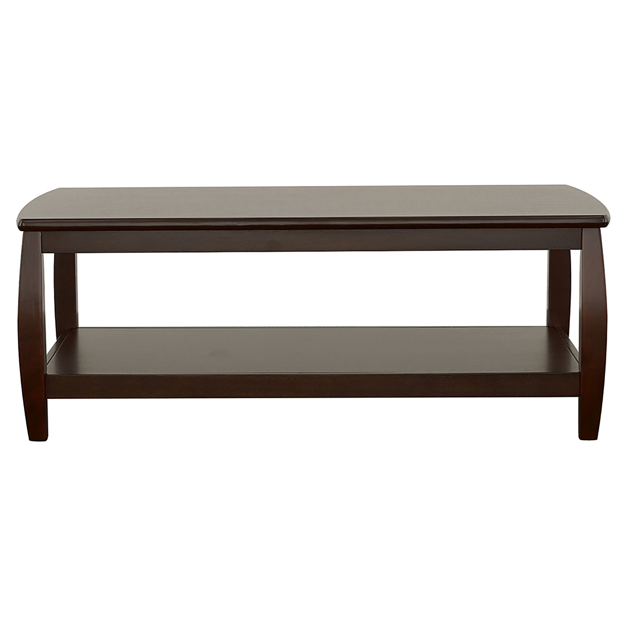 Dixon Rectangular Wood Coffee Table Set Espresso