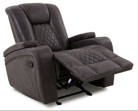 Transformer Granite Glider Recliner, Microfiber