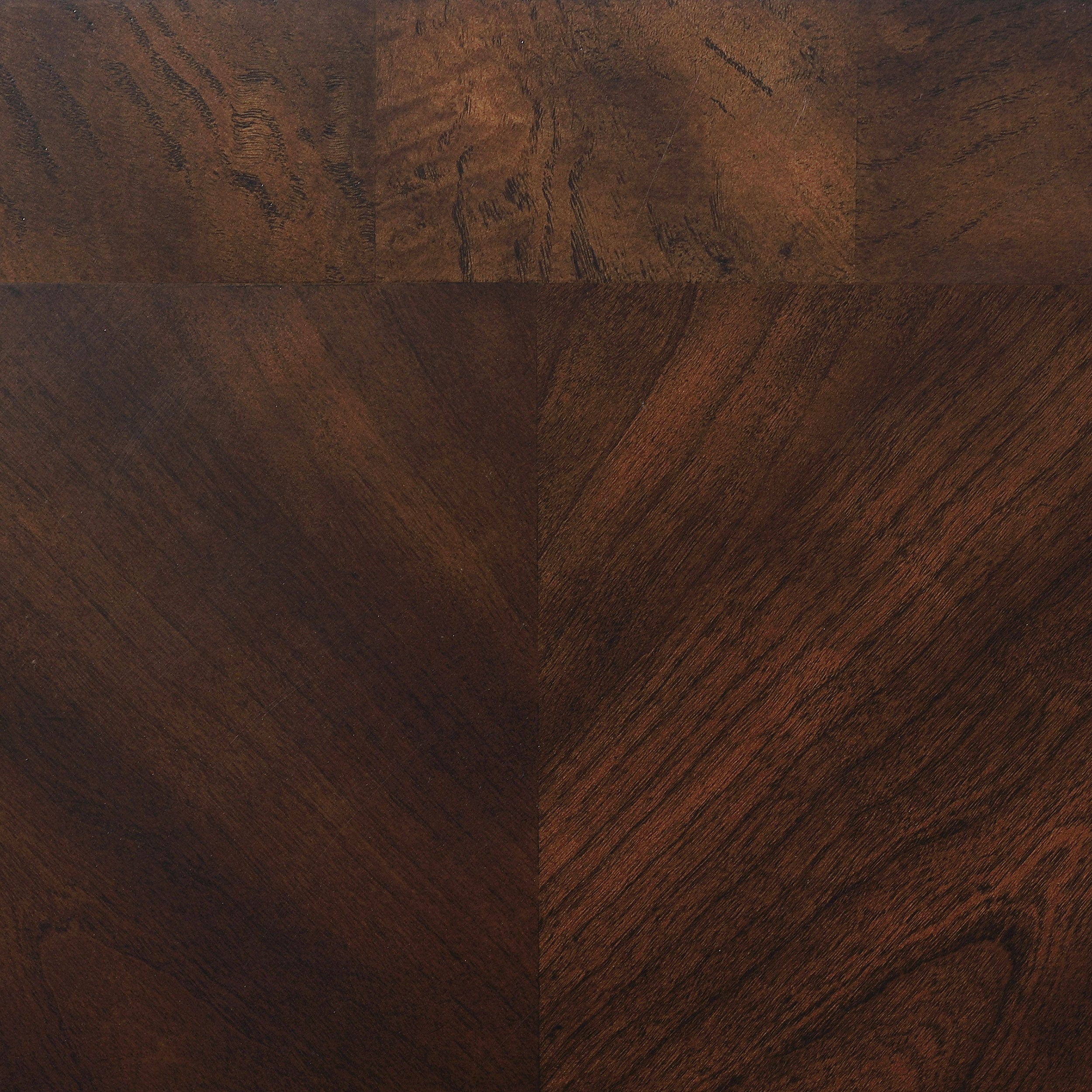 Laney Glass Top Coffee and End Table Set Dark Merlot