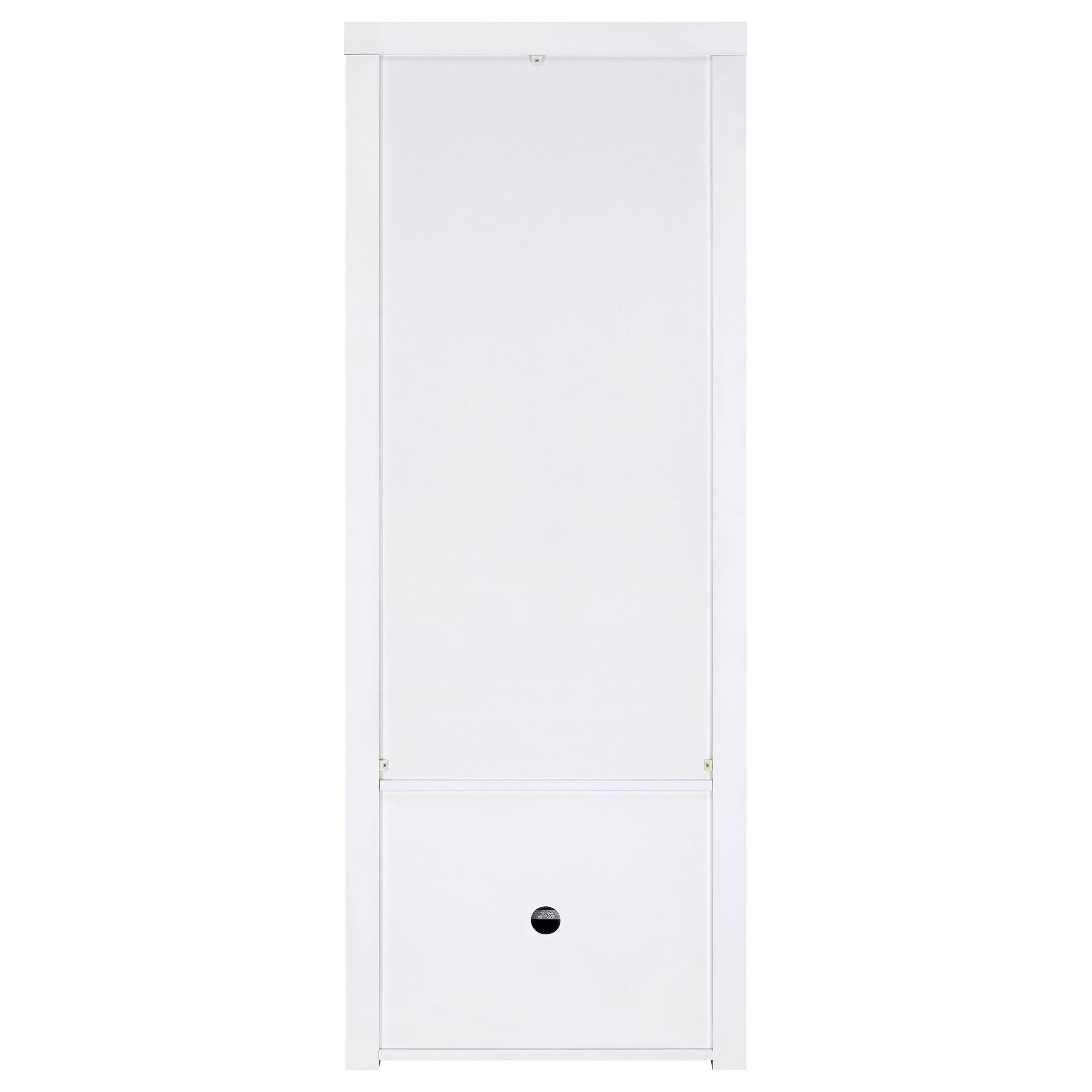 Jude 3-shelf Engineered Wood Media Tower High Gloss White