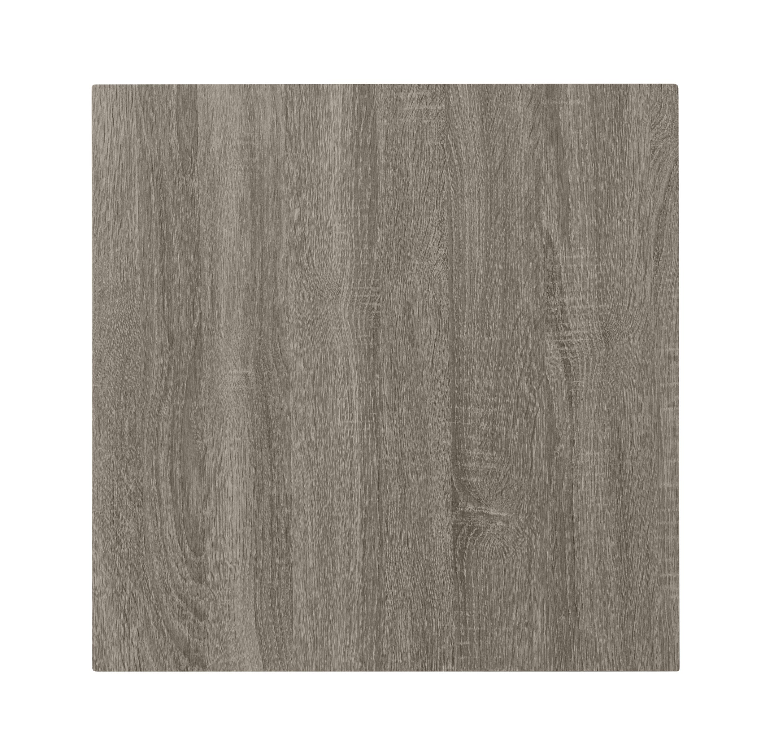 Birdie Square Engineered Wood End Table Sonoma Grey