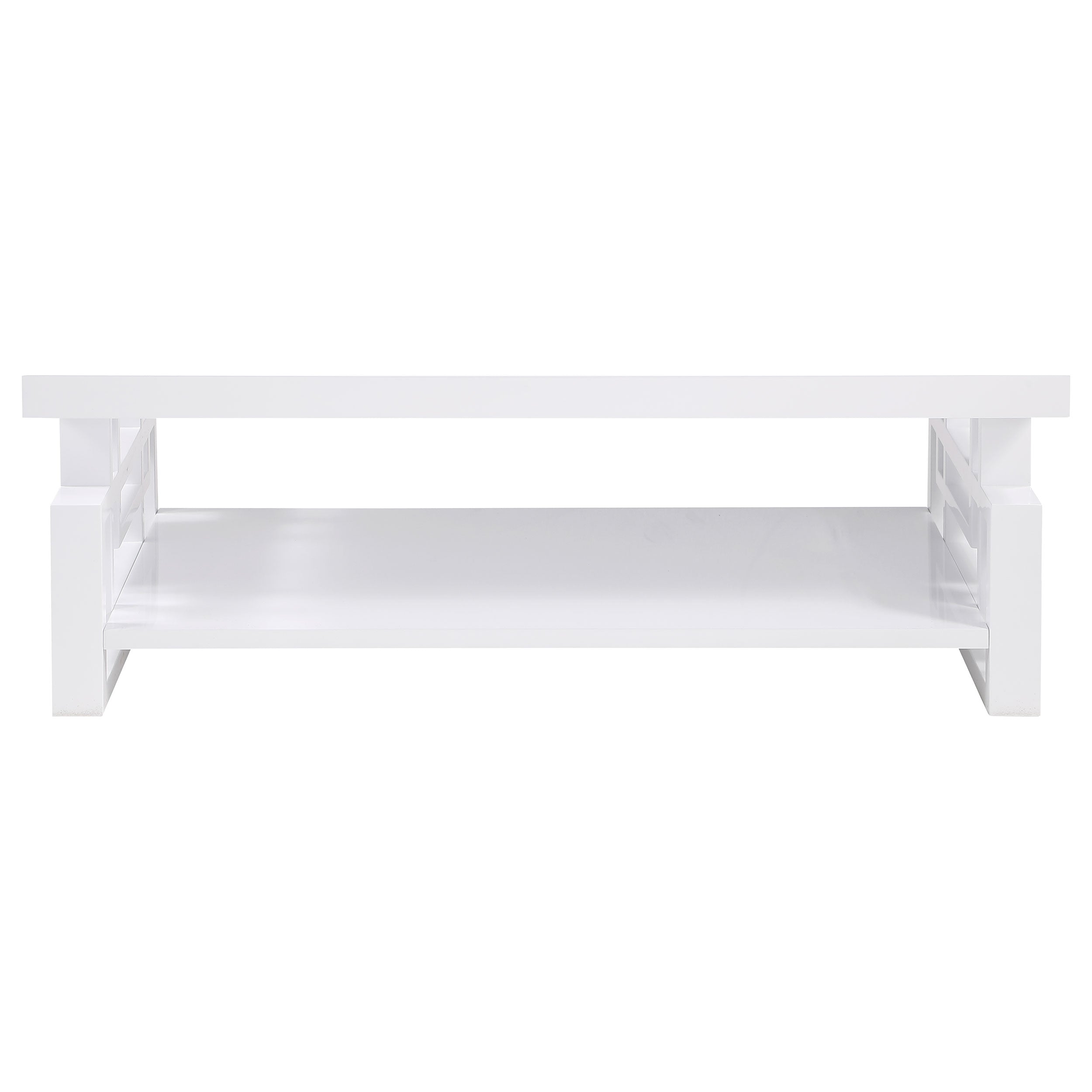 Schmitt  Coffee and End Table Set White High Gloss