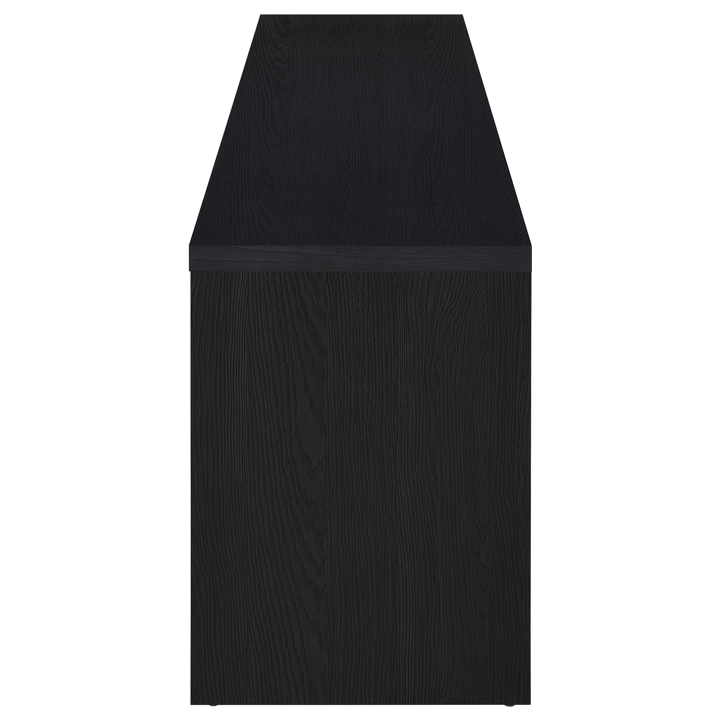 Rutland 59-inch 3-drawer TV Stand Media Console Black