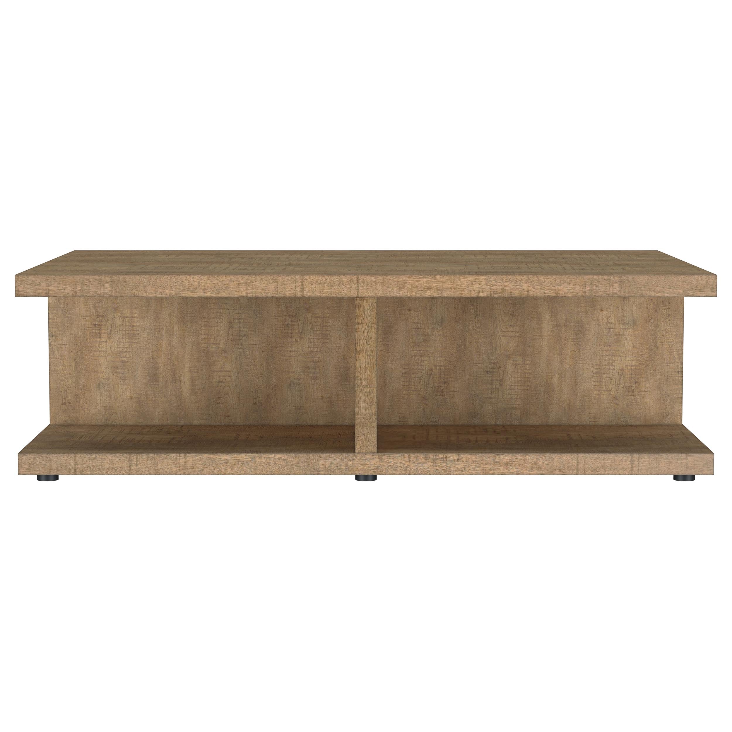 Cortona Square Engineered Wood Cocktail Coffee Table Mango