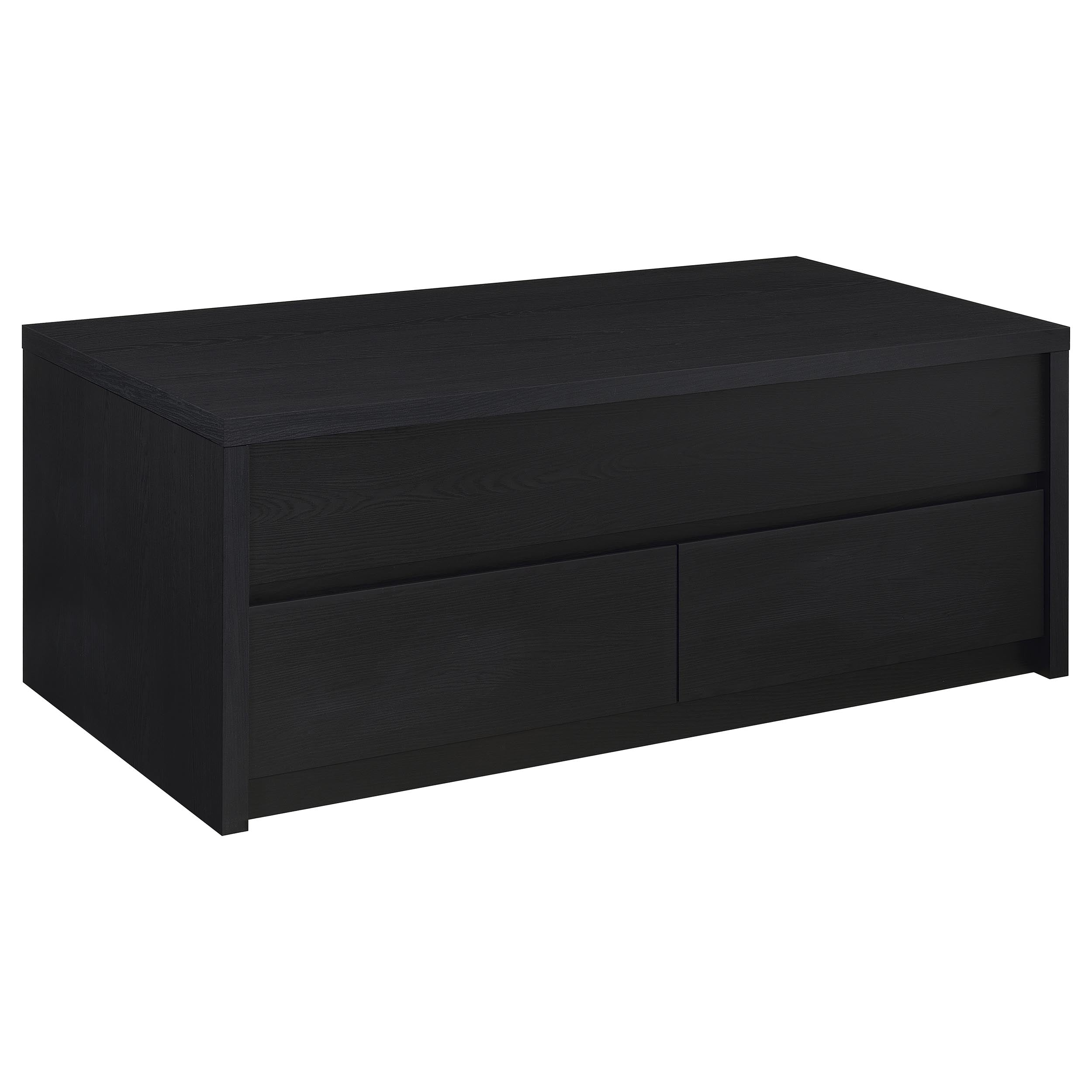 Knapp Lift Top Coffee Table Set Black