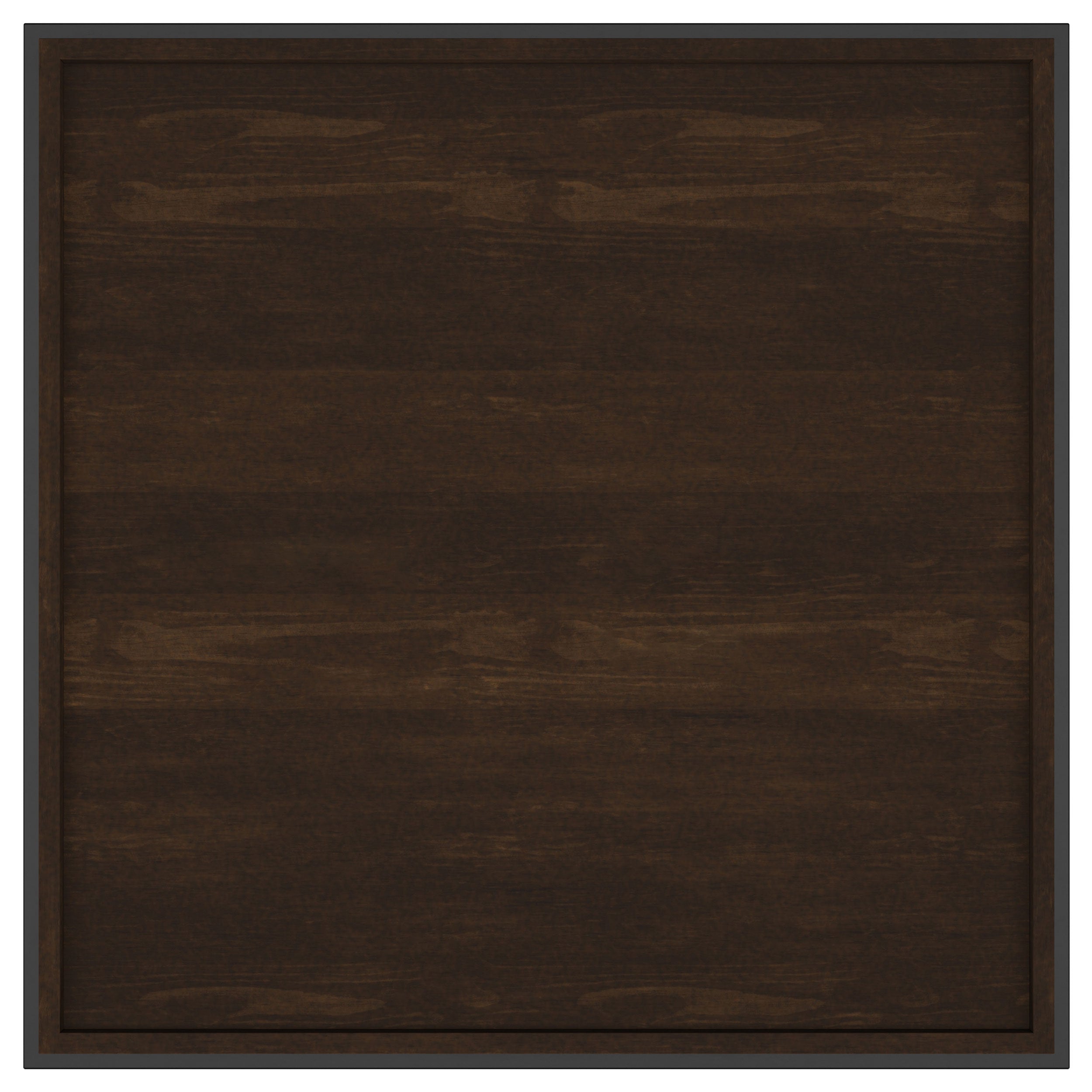 Fulton 30-inch Square Mango Wood Coffee Table Dark Brown