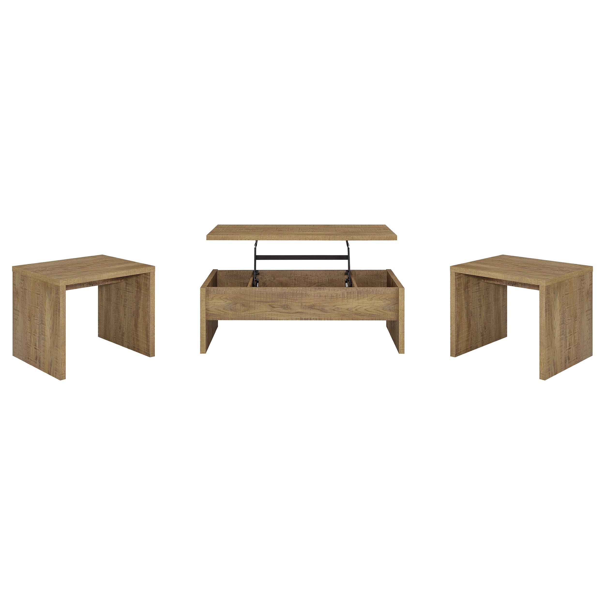 Canoga Lift Top Cocktail Coffee Table Set Mango