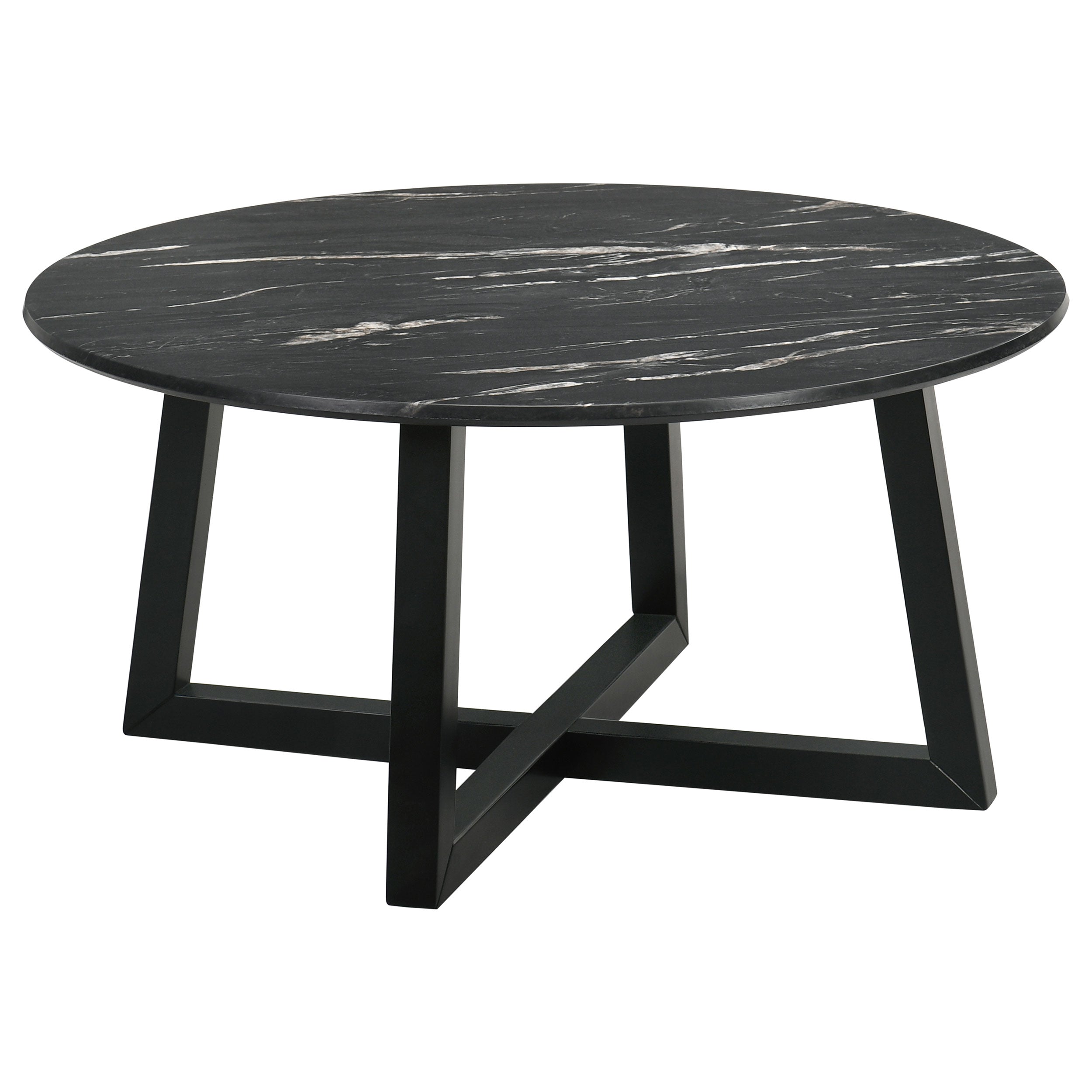Skylark SmartTop Coffee and End Table Set Black