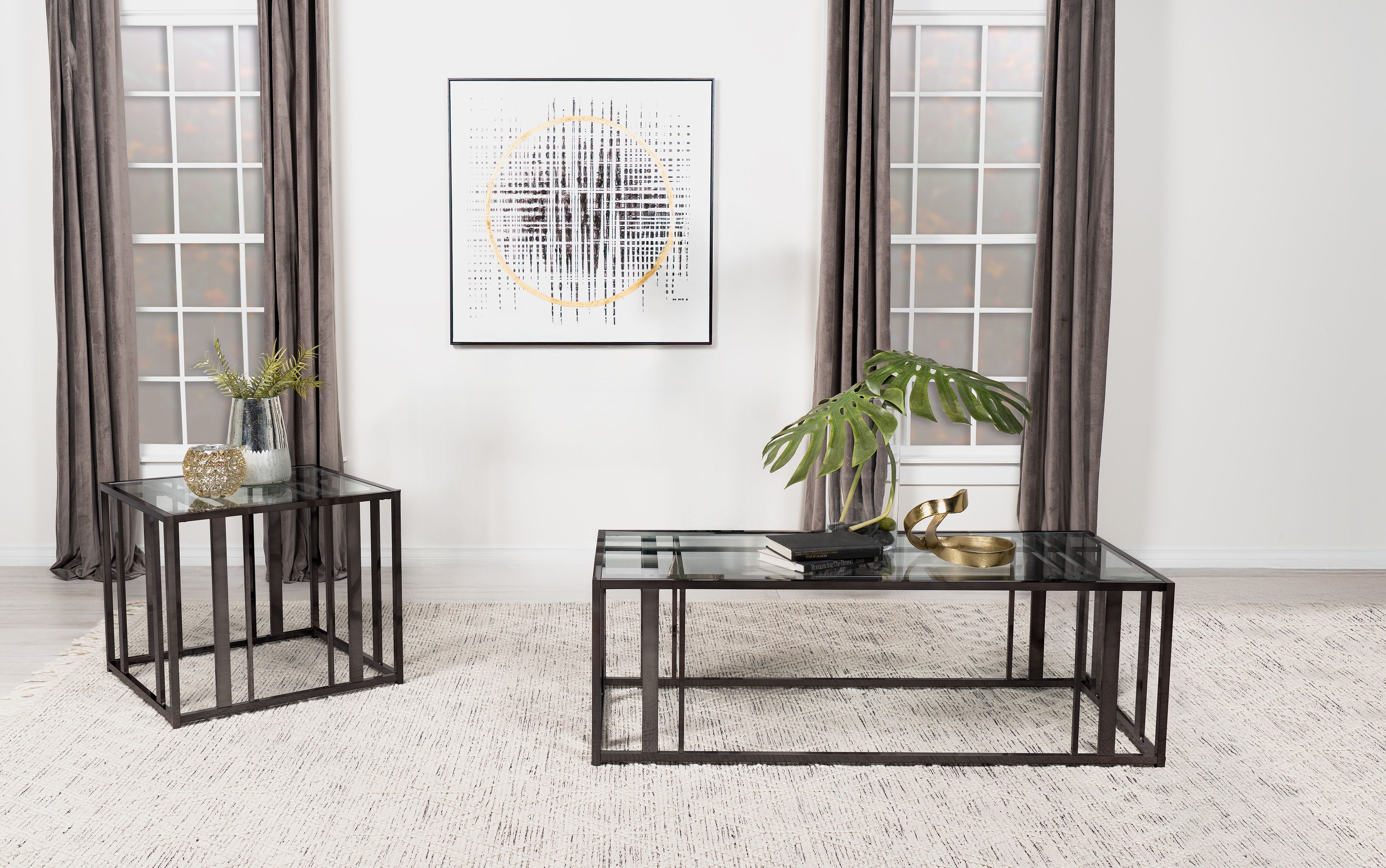 Adri Coffee and End Table Set
