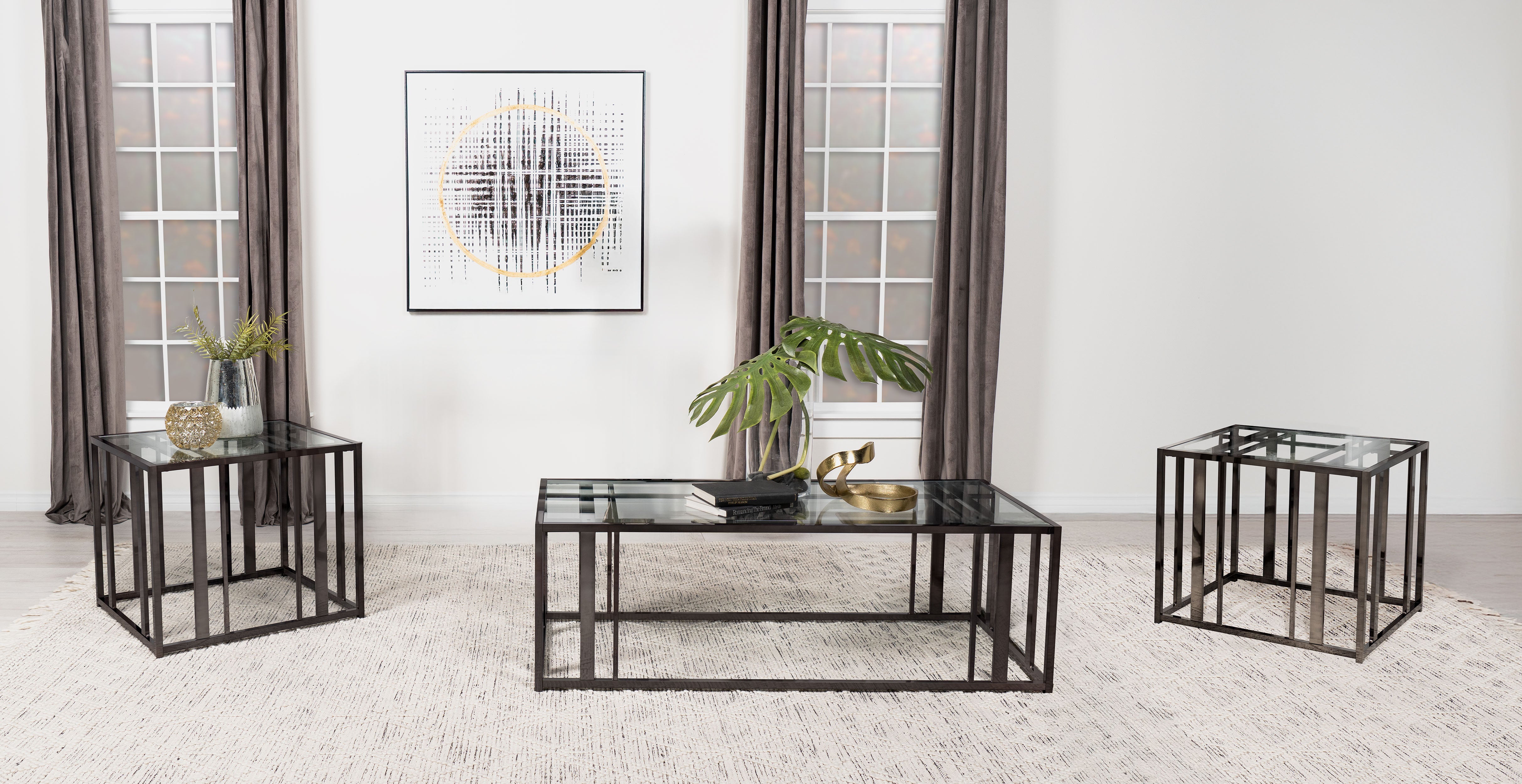 Adri Coffee and End Table Set